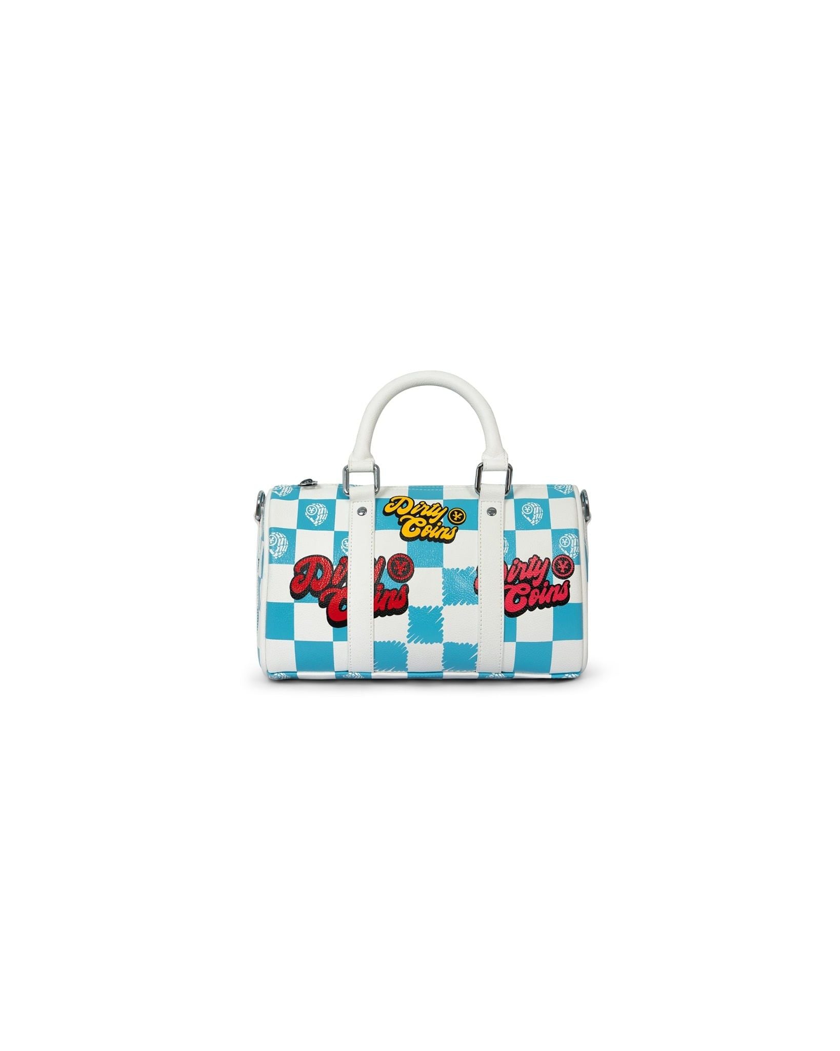  Túi xách Checkerboard Print Mini Bowler Bag 