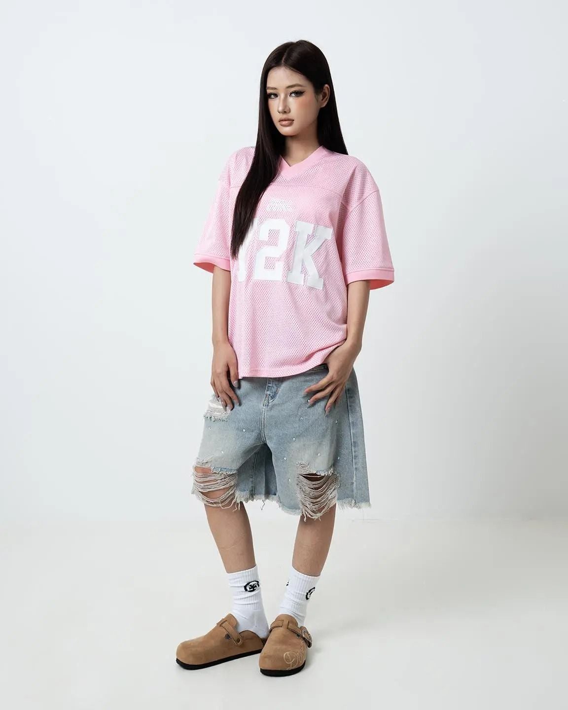  Áo thun Jersey Football Y2K 