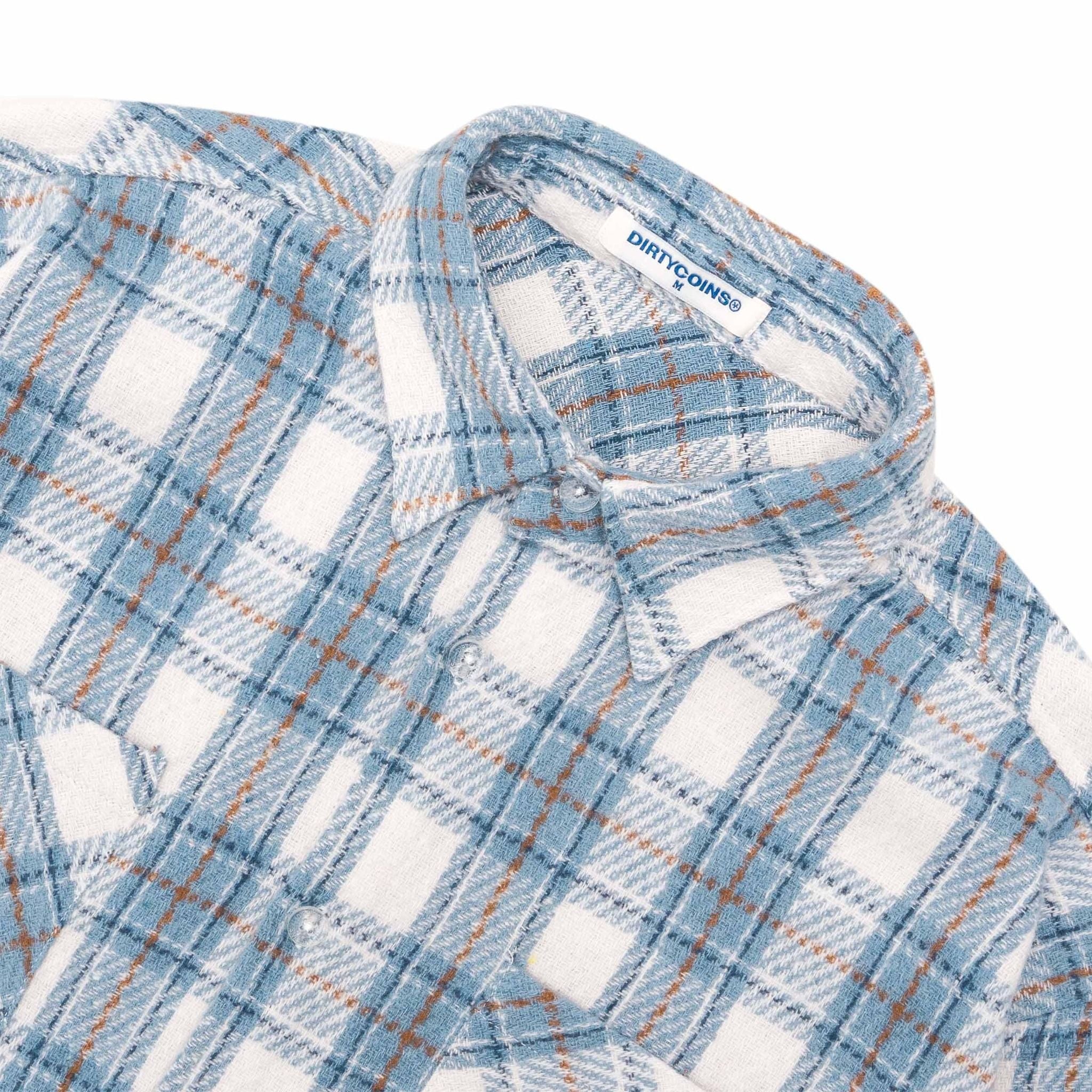  Áo khoác Flannel Raw Hem Embroidery 
