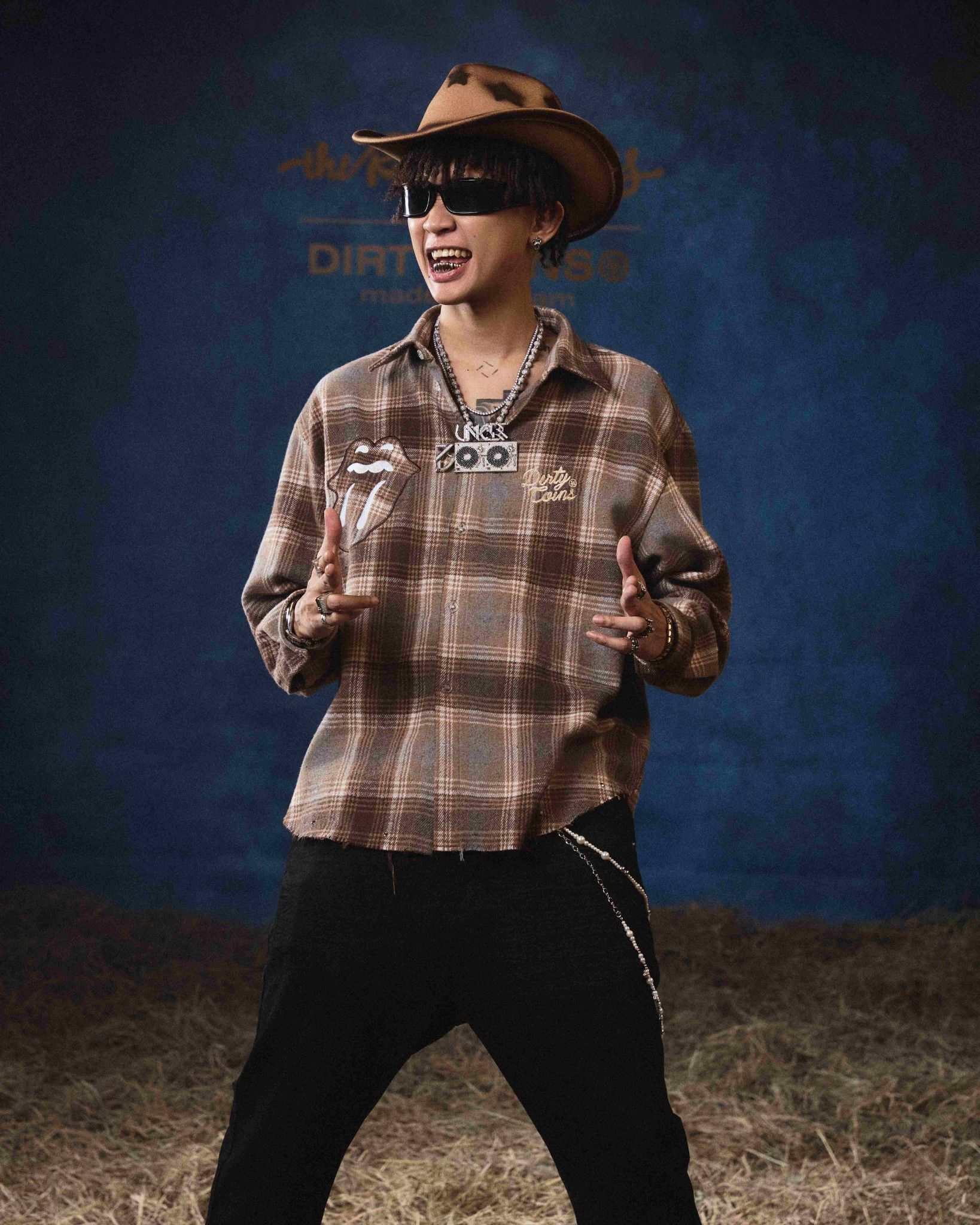 Áo khoác Flannel DCxRS Western Rivet 