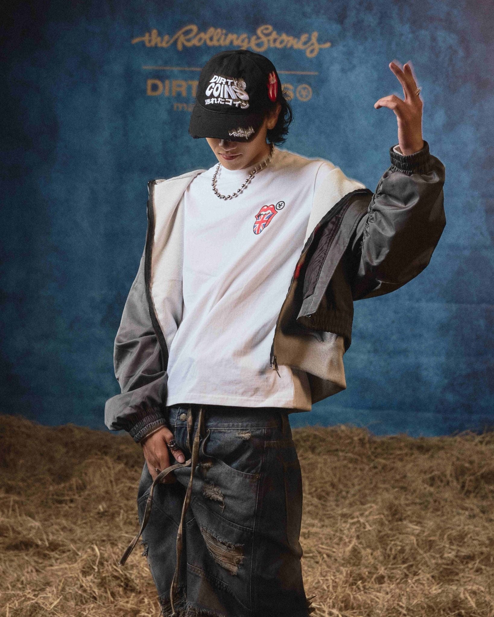  Nón DC x RS Logo Wavy Embroidery 