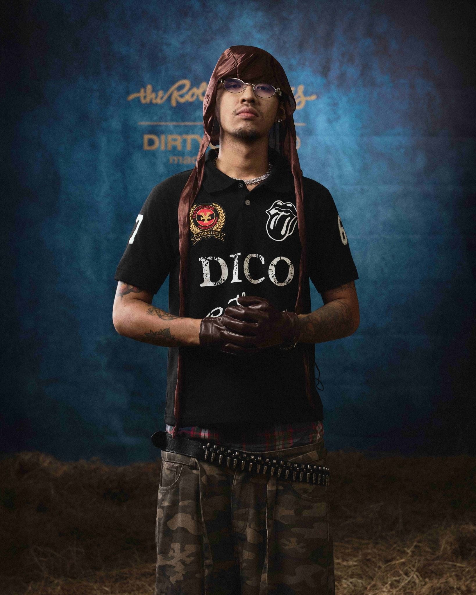 Áo Thun Polo DCxRS Classic Patches 