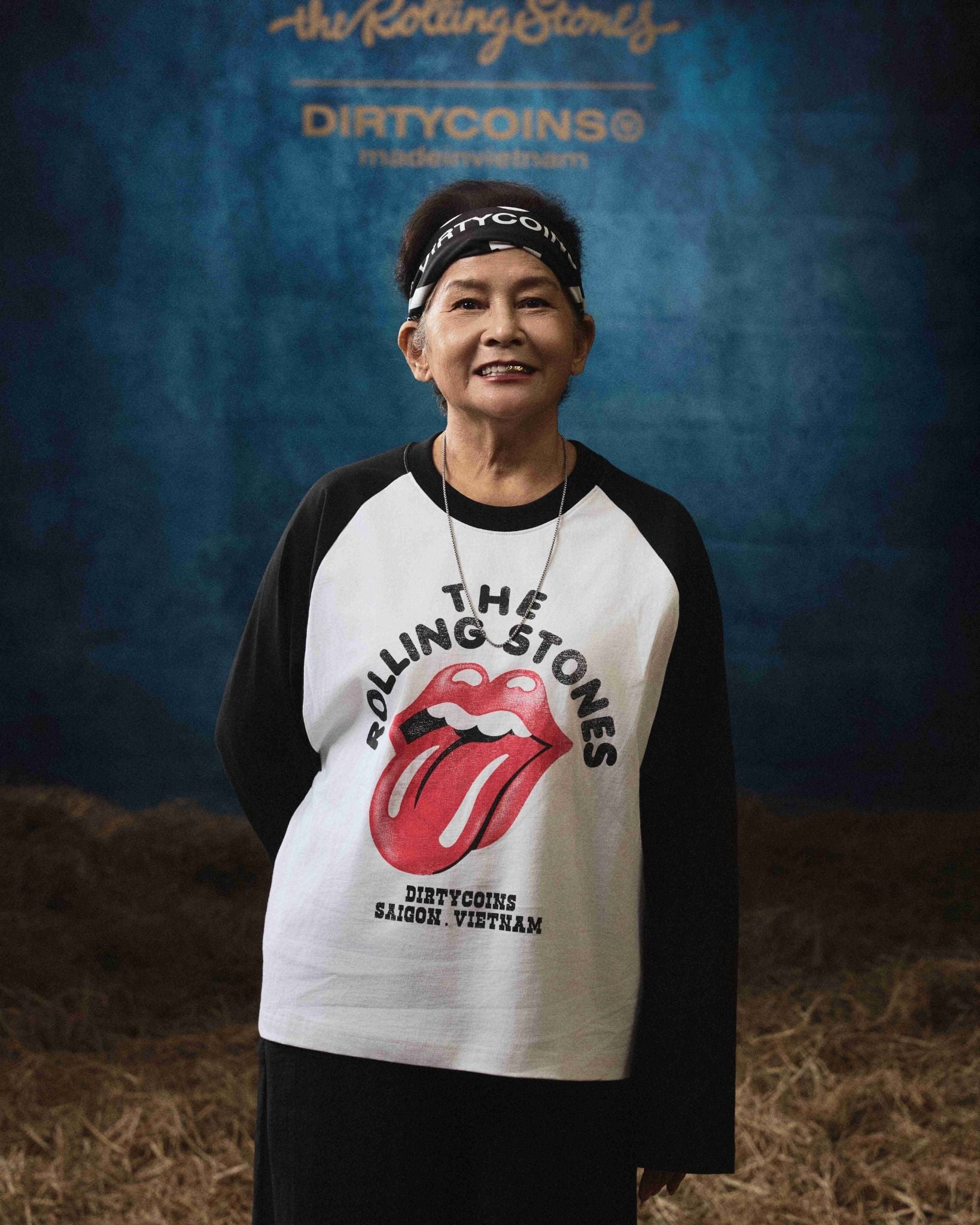  Áo Thun Tay Dài Raglan DCxRS Faded Print 