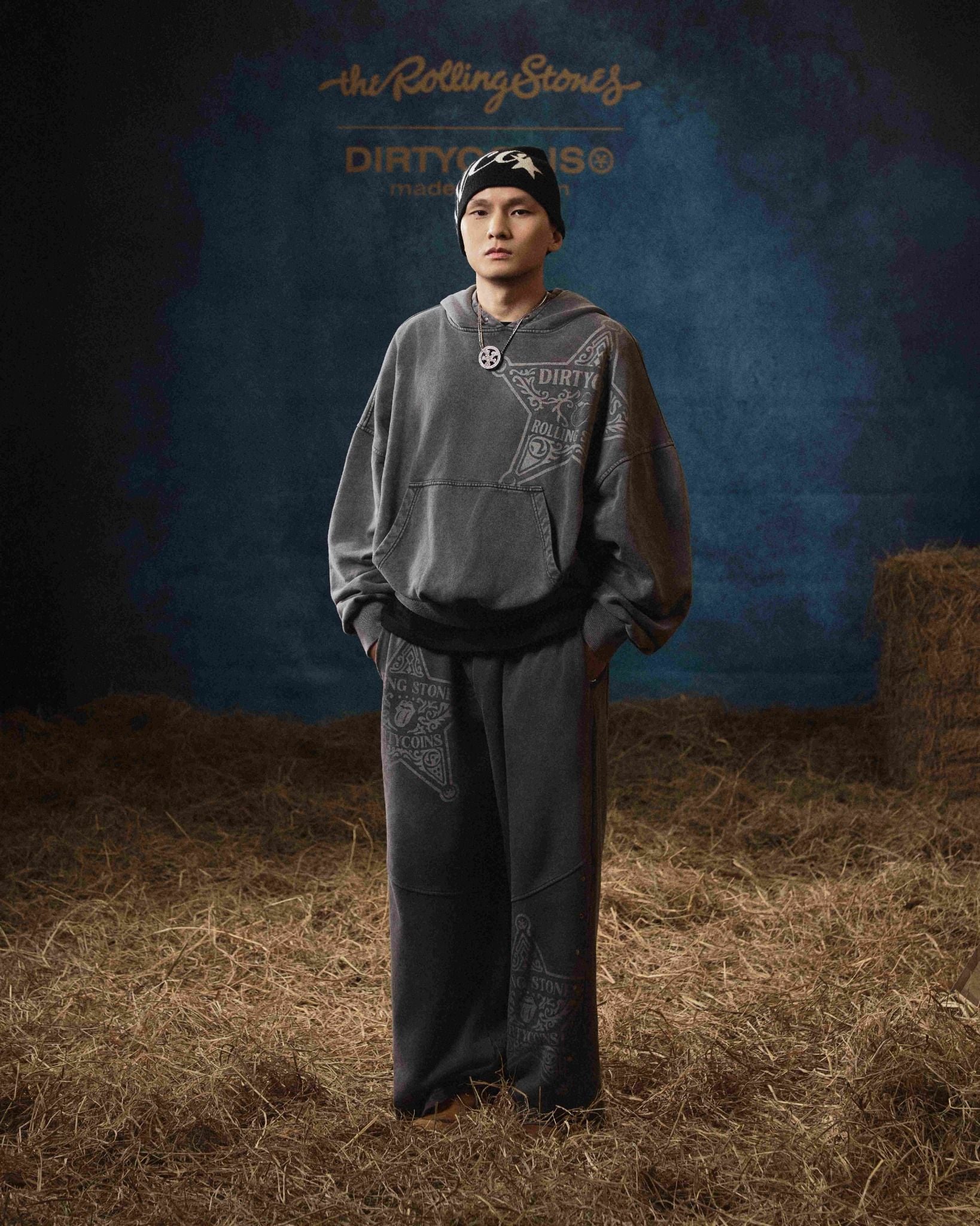  Quần Dài Sweatpants DCxRS Faded Sheriff 