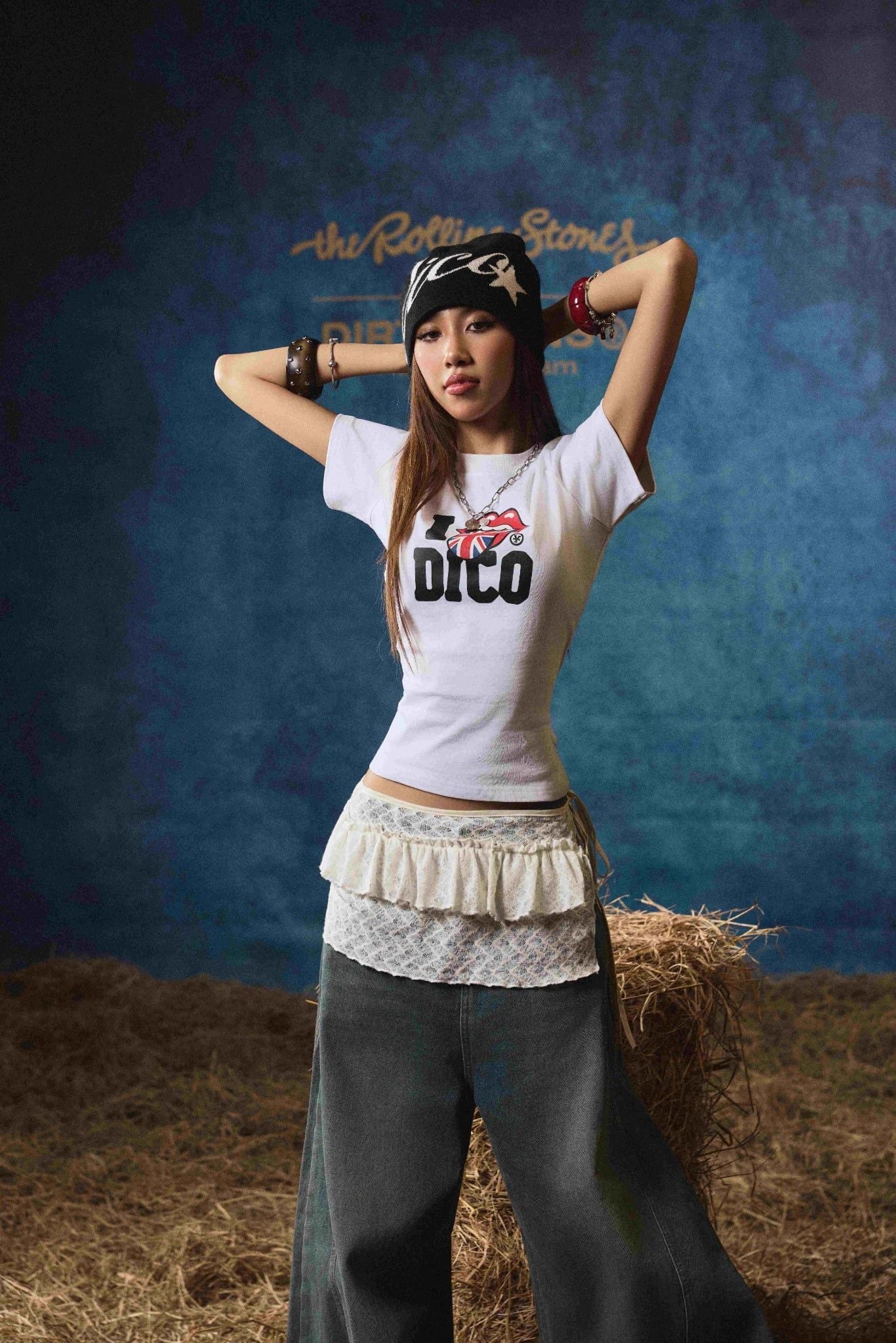  Áo Thun Baby Tee Regular DCxRS UK Tongue 