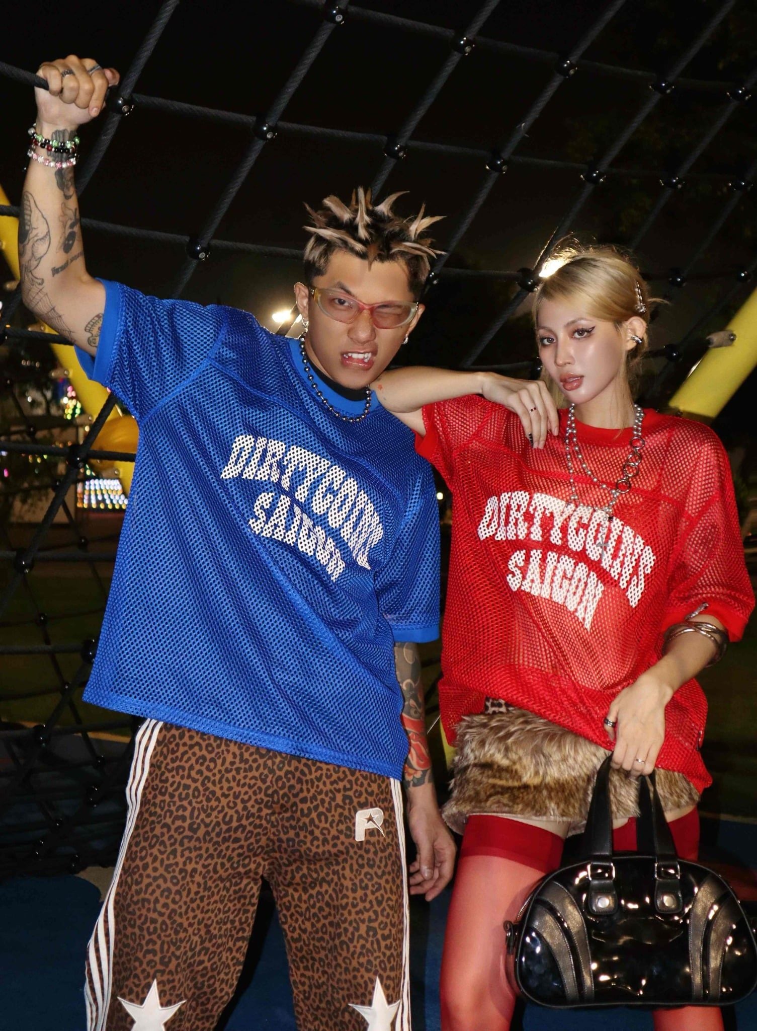  Áo thun Football Jersey Saigon Star Big Mesh 