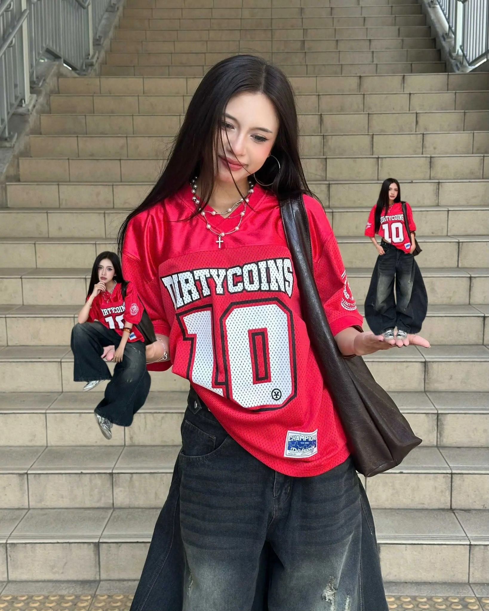  Áo thun Logo Football Jersey 