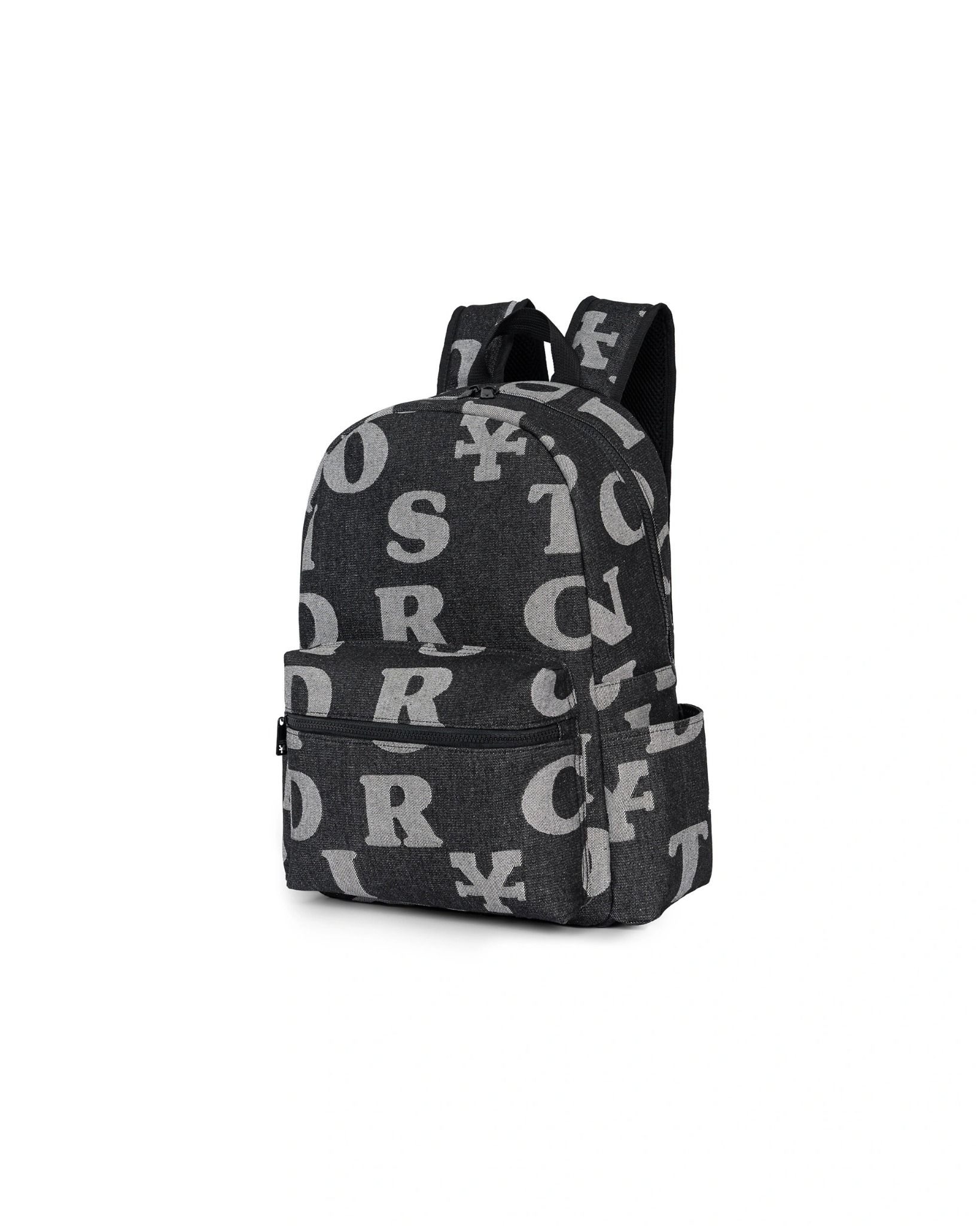  Ba Lô Letters Monogram Denim Backpack 