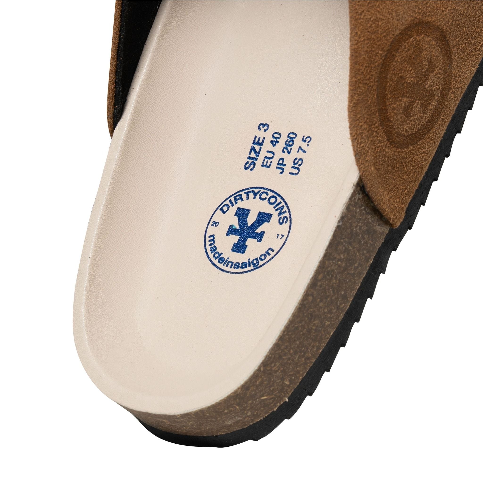  Dép Mule Slides DirtyCoins Signature Y Logo 