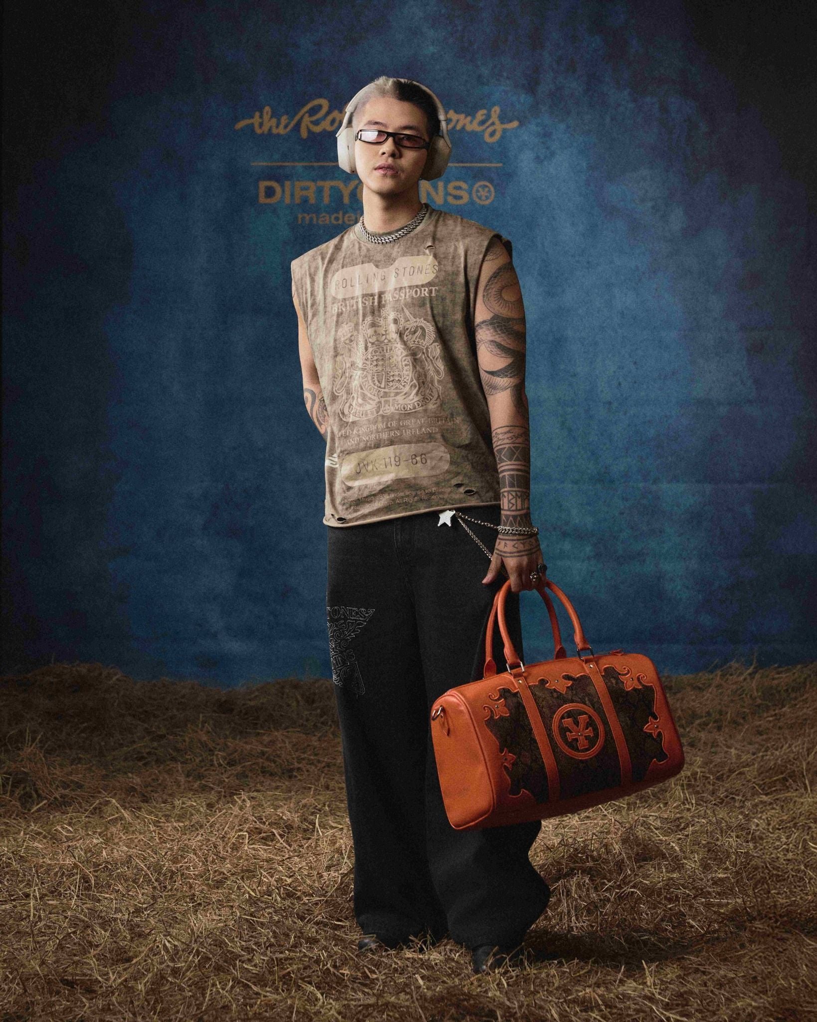  Áo Thun Tank Top DCxRS British Passport 