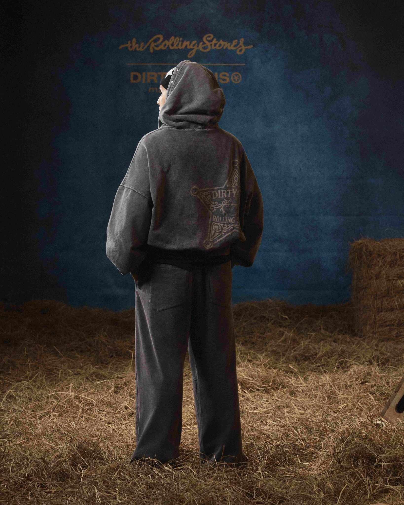  Quần Dài Sweatpants DCxRS Faded Sheriff 