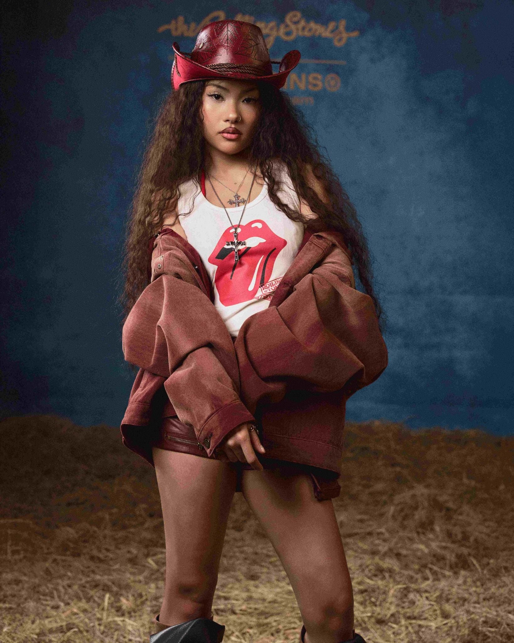  Áo khoác Denim DCxRS Western Rivet Snake 