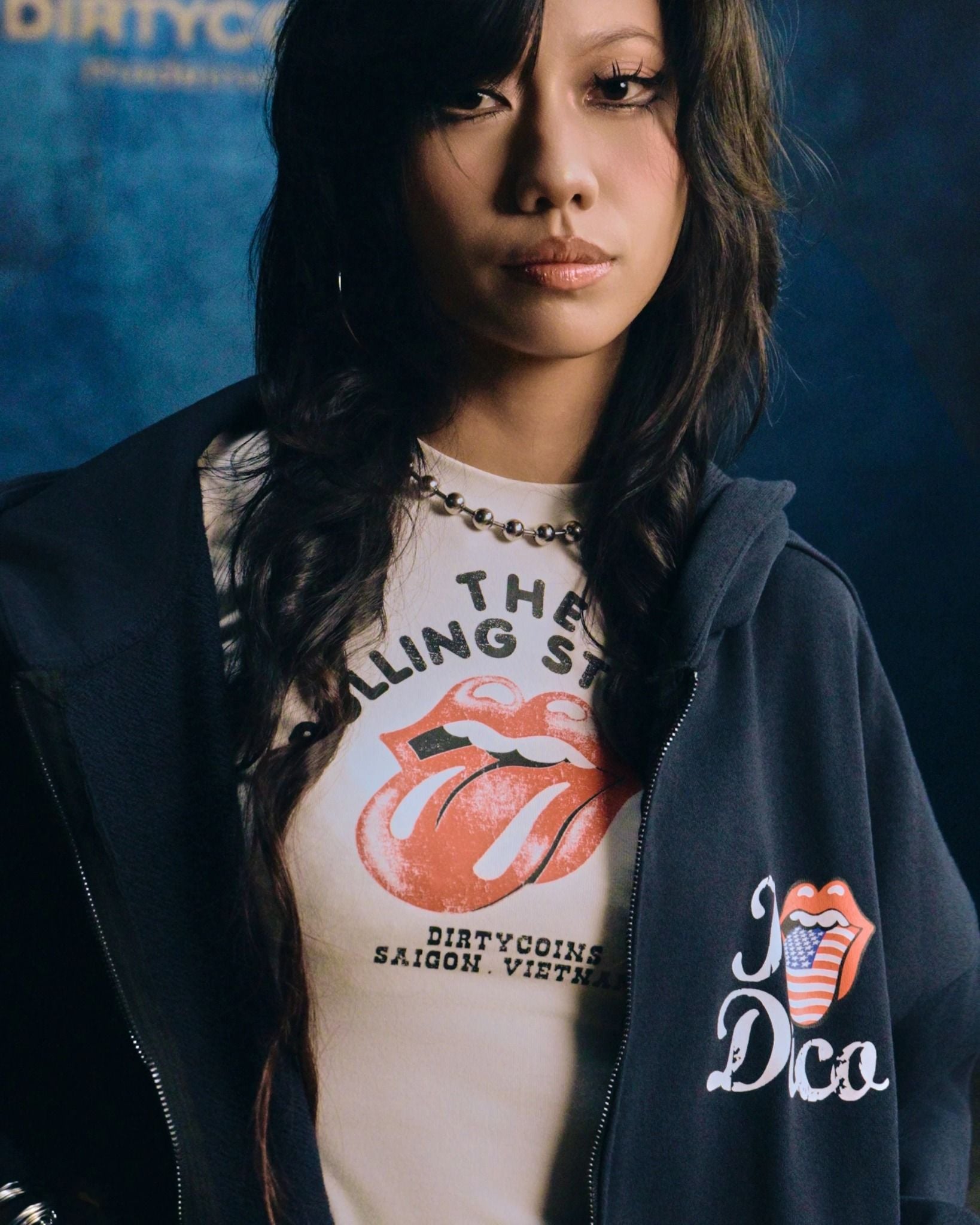  Áo khoác Hoodie Zip Up DCxRS US Tongue 