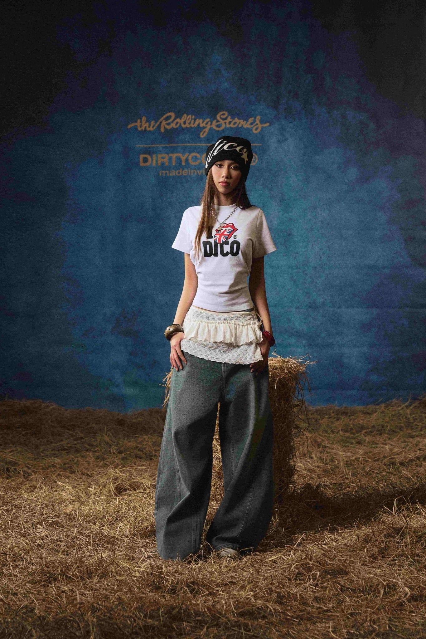  Áo Thun Baby Tee Regular DCxRS UK Tongue 