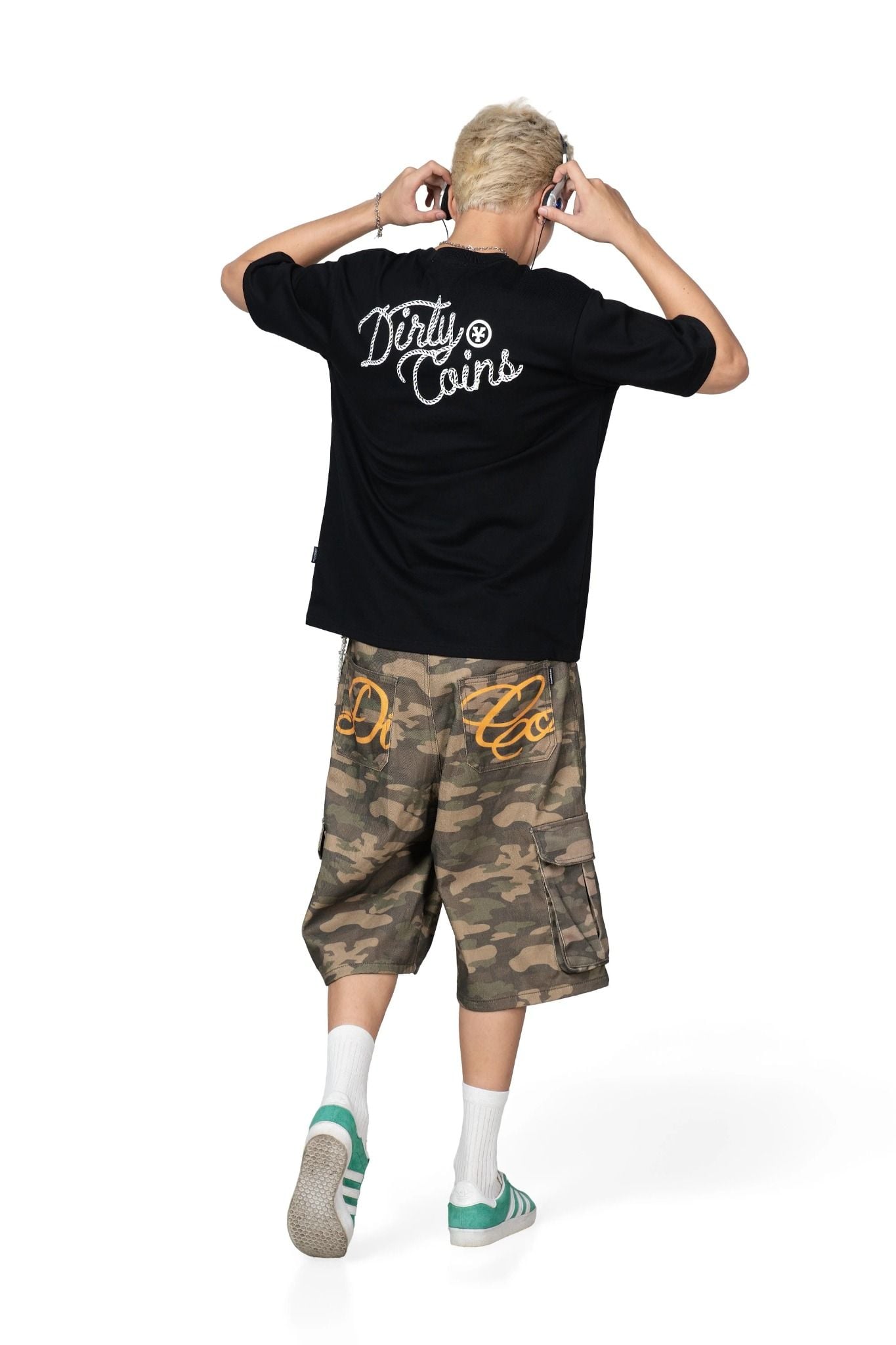  Quần ngắn Cargo Shorts Drawstring 