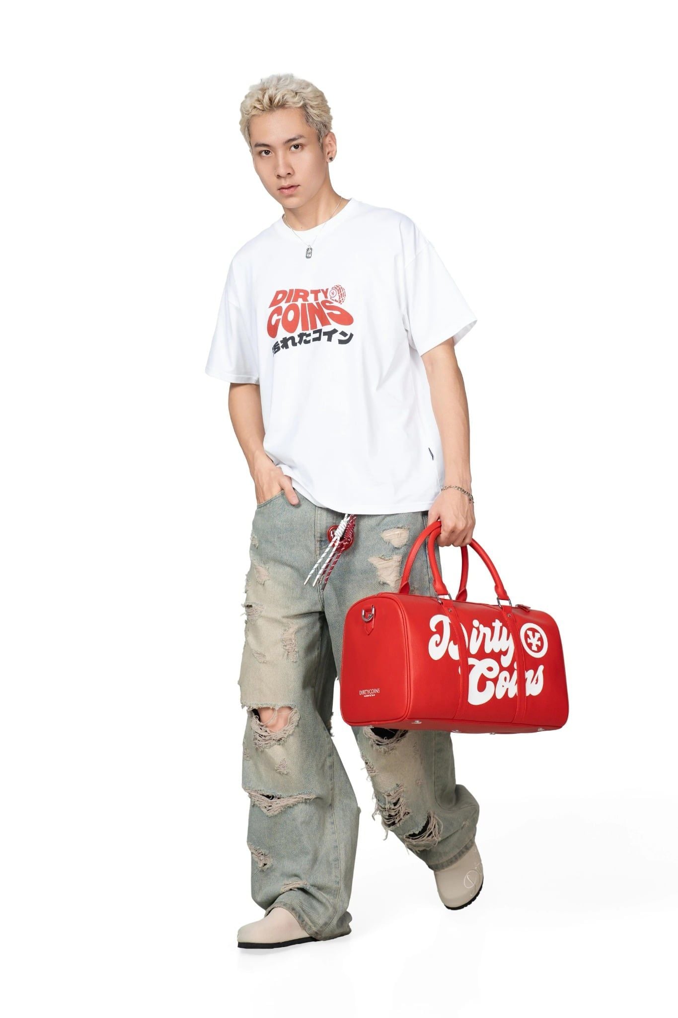  Túi xách DirtyCoins Logo Bowler Bag 