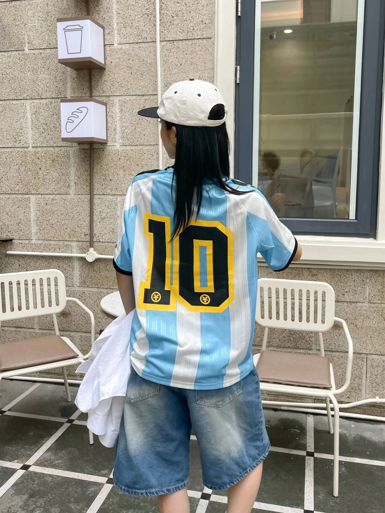  Áo thun Soccer Jersey Striped 