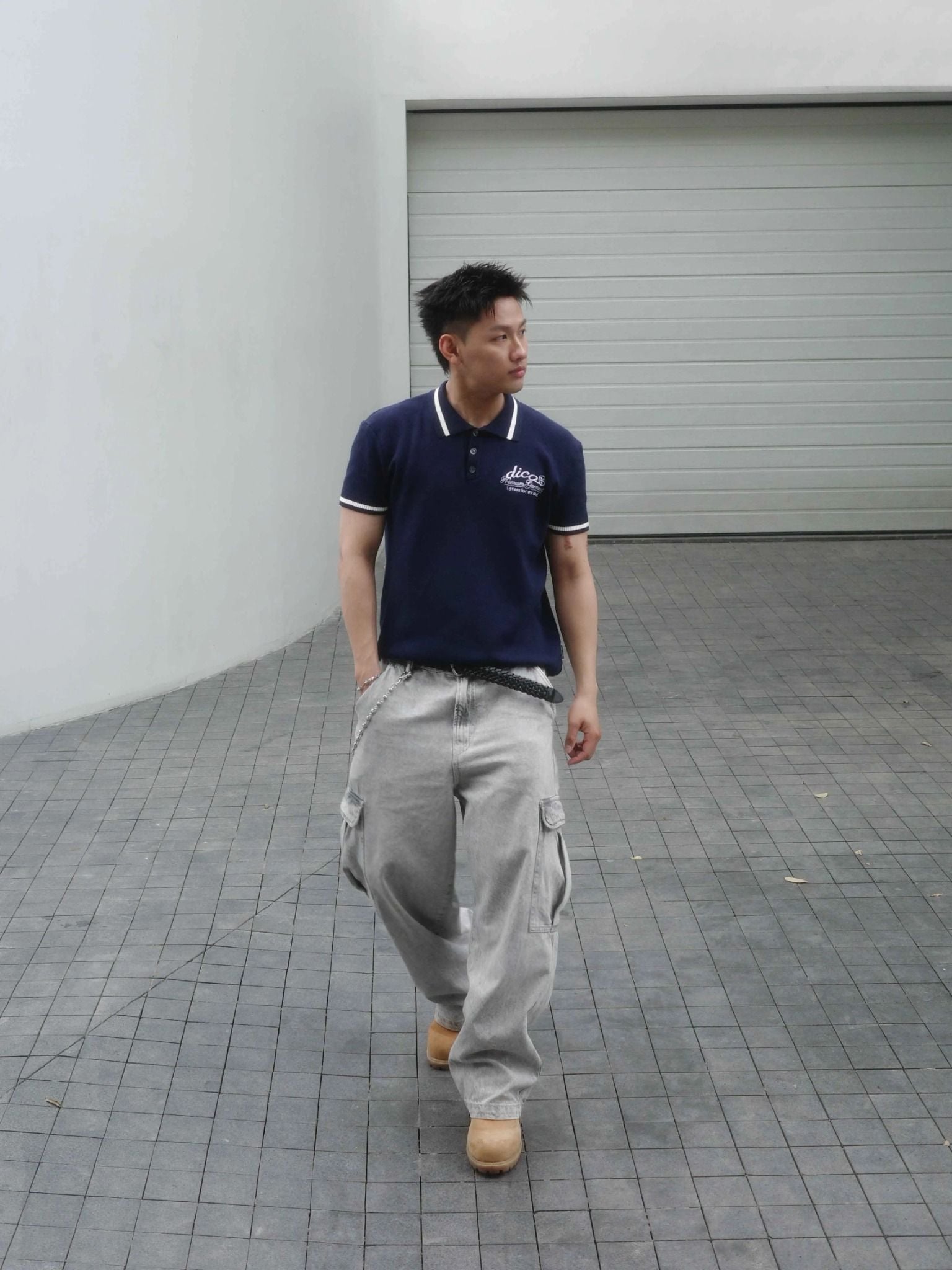  Áo Thun Knit Polo Premium Garment 