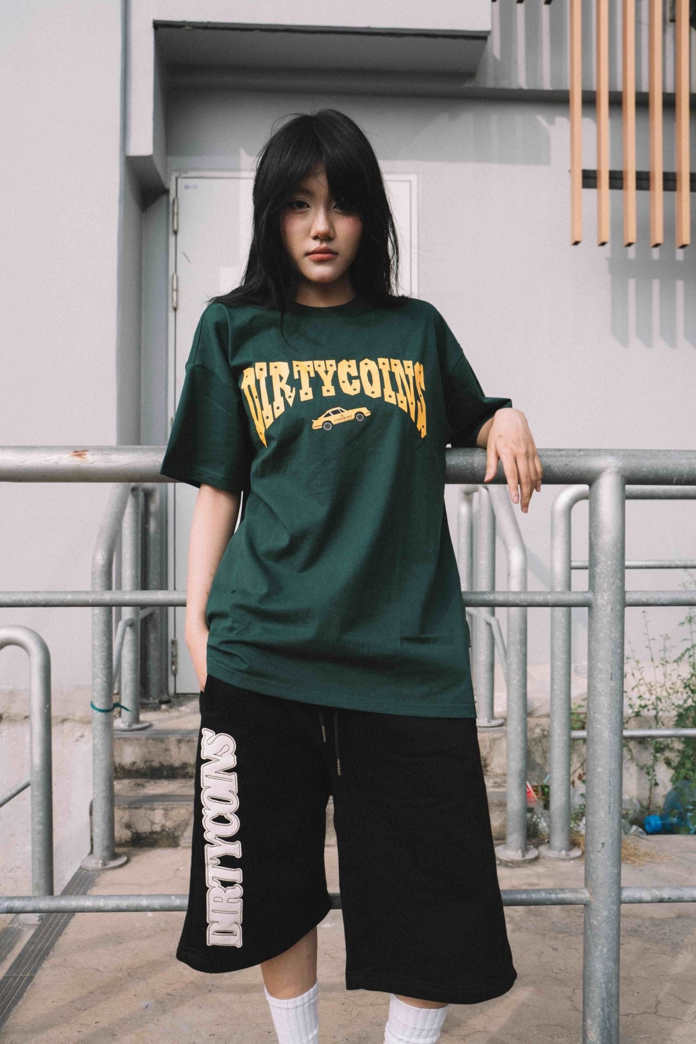  Áo thun Dirtycoins Western Logo Print 