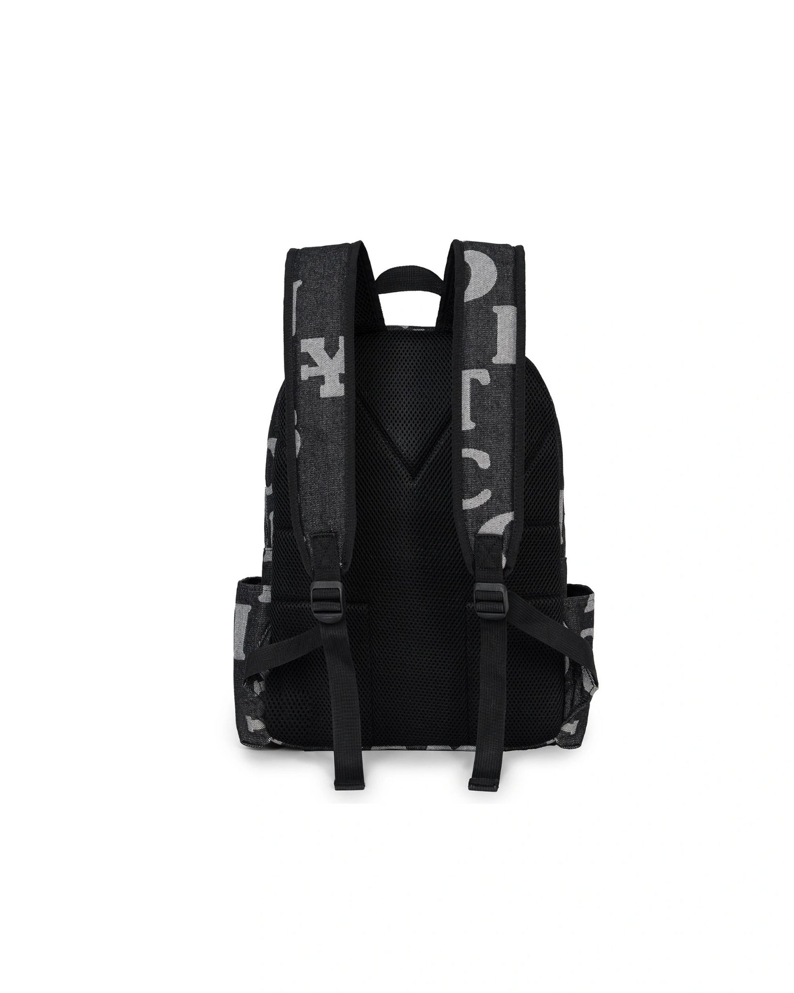  Ba Lô Letters Monogram Denim Backpack 