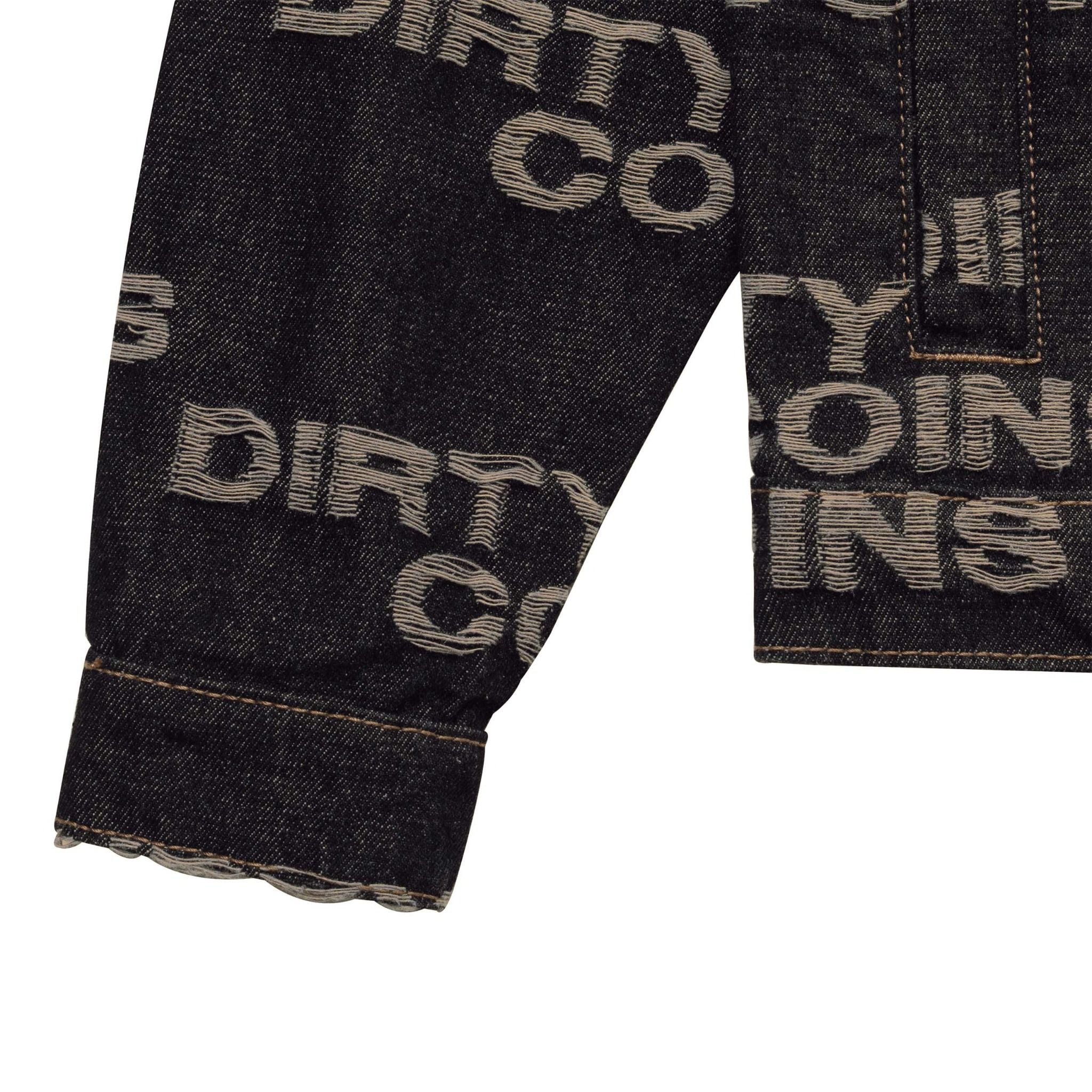  Áo khoác Denim Jacket Frayed Logo 