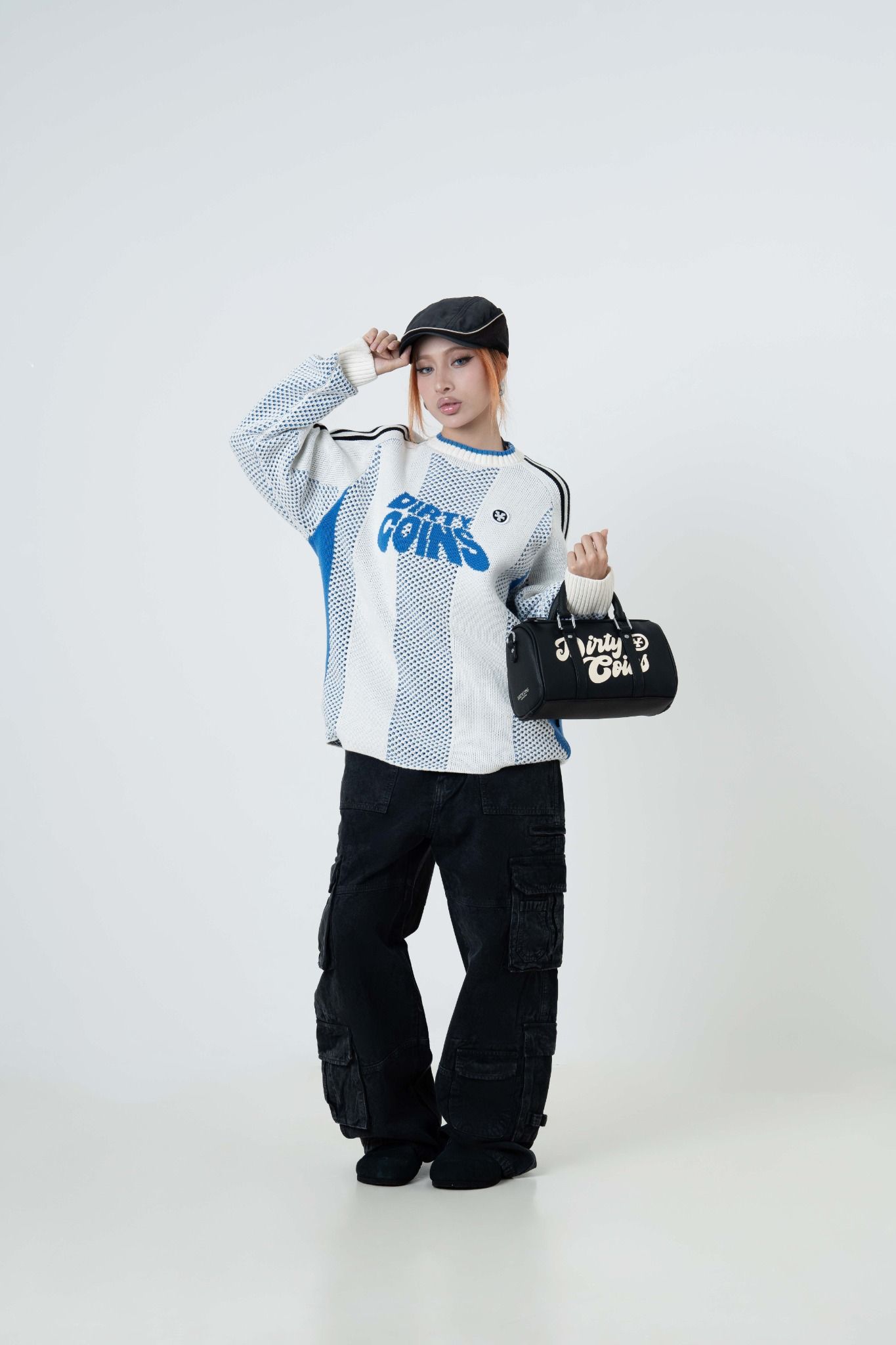  Túi xách DirtyCoins Logo Mini Bowler Bag 