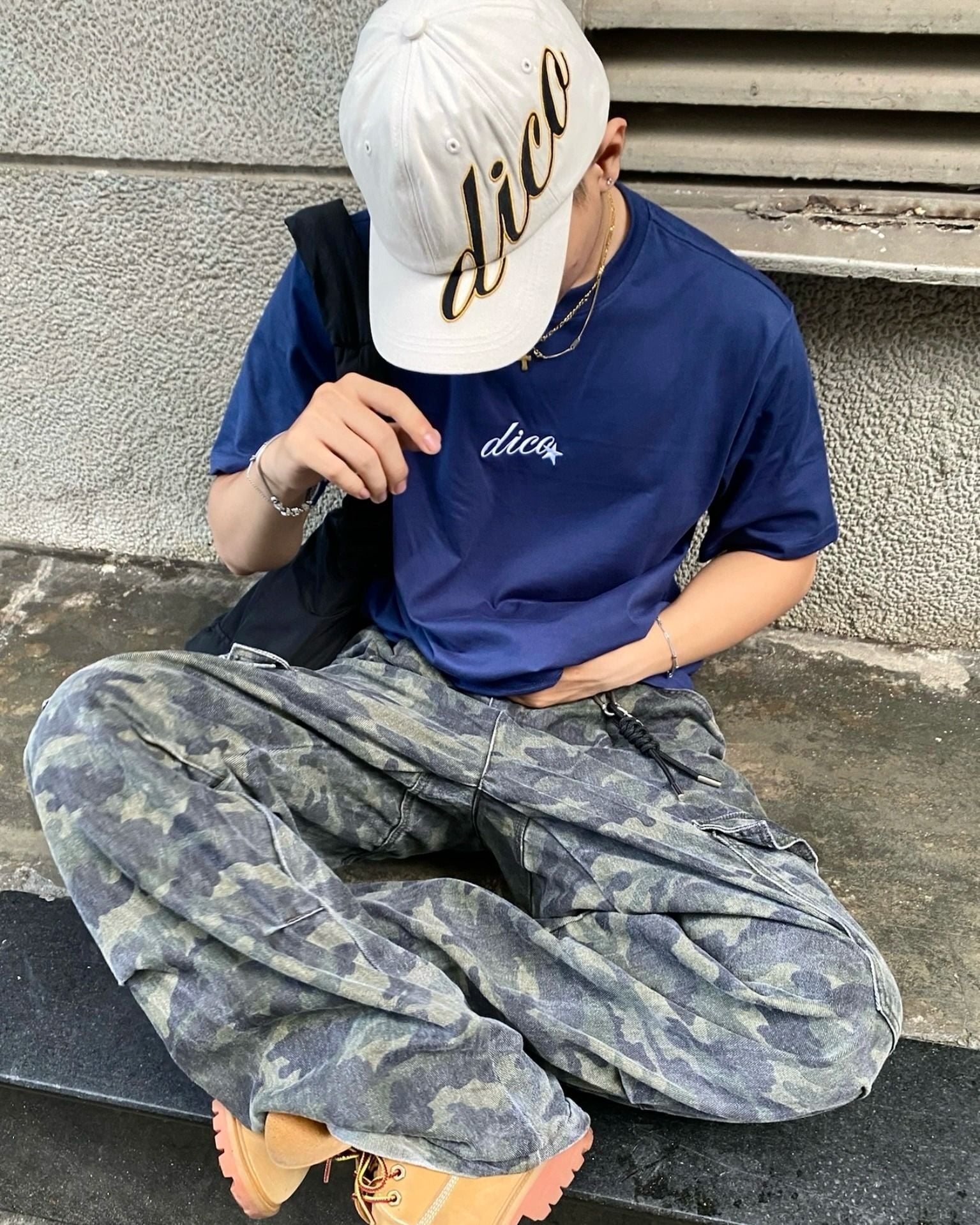  Nón Cap Dico Script Embroidery 