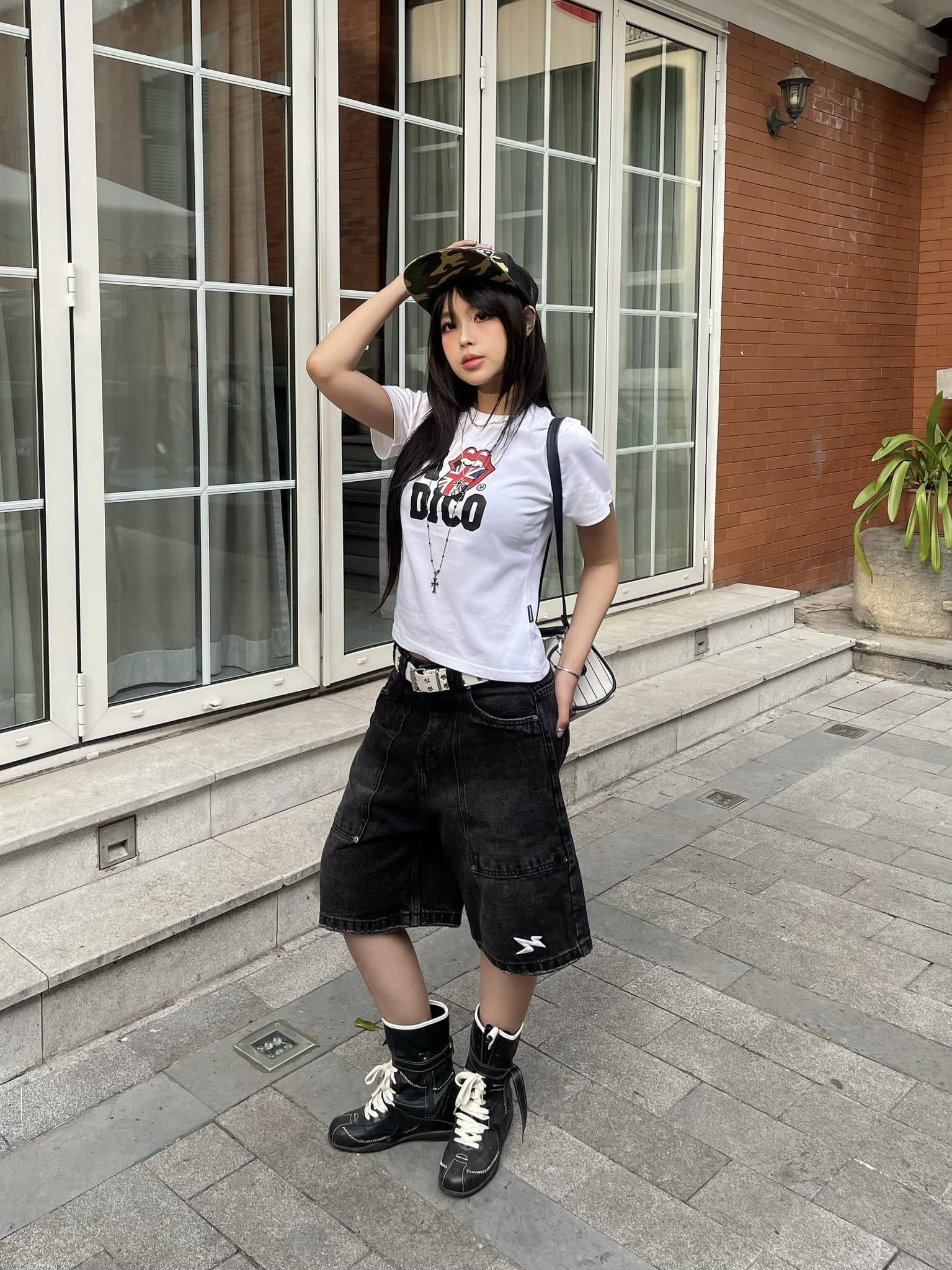  Áo Thun Baby Tee Regular DCxRS UK Tongue 