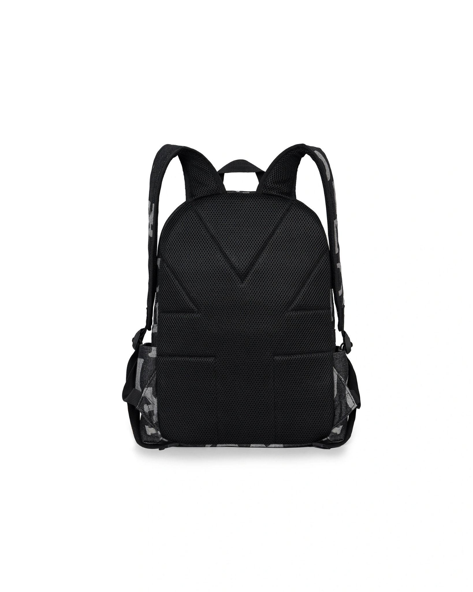  Ba Lô Letters Monogram Denim Backpack 