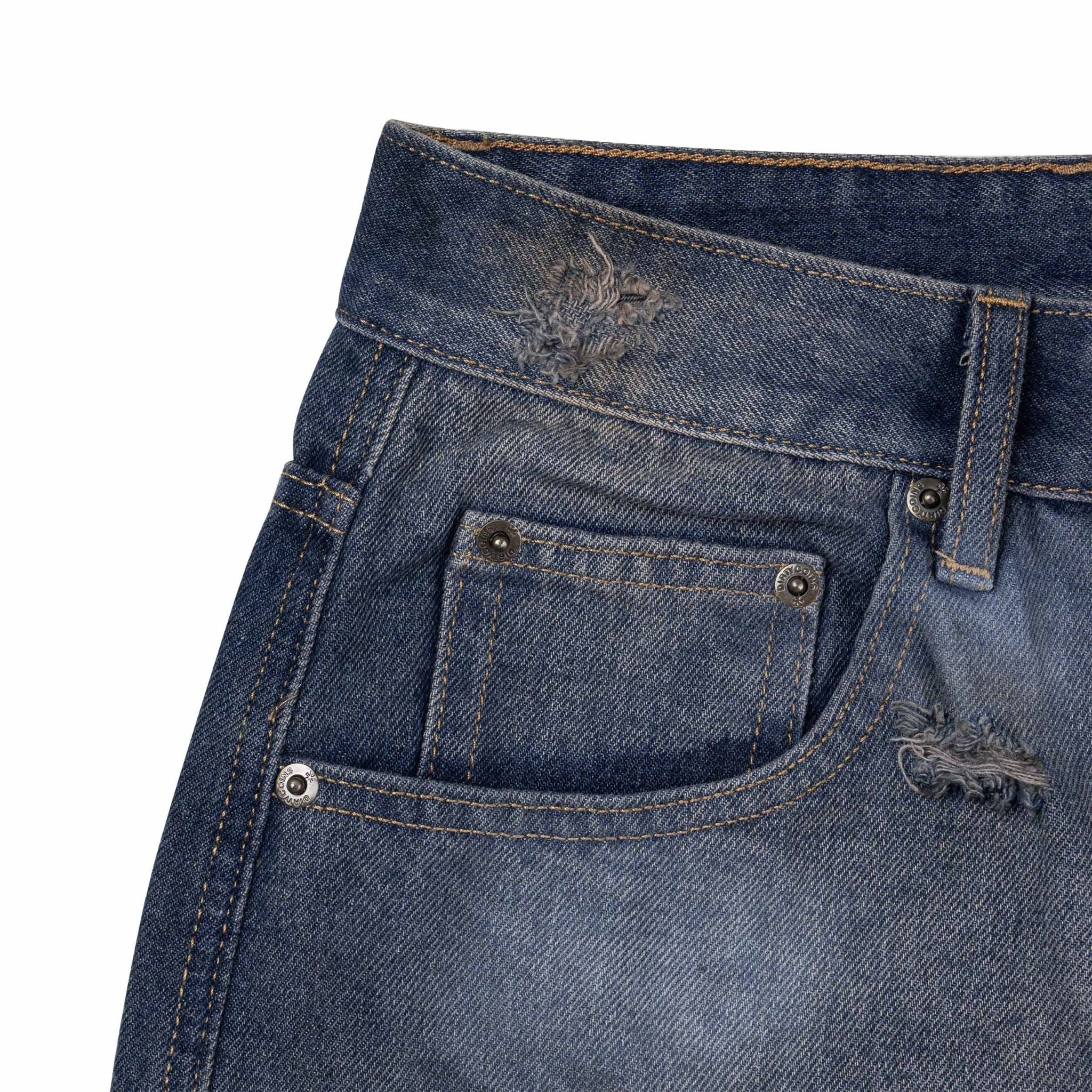  Quần ngắn Double Knee Shorts Distressed 