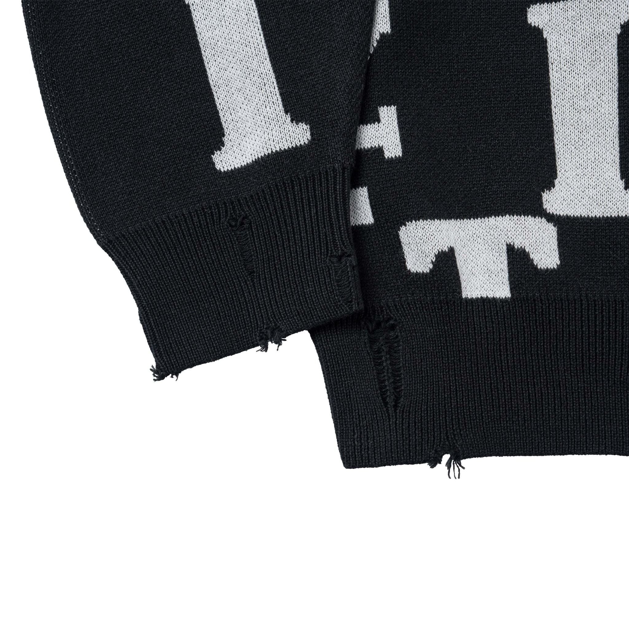  Áo dài tay Letters Monogram Knit Sweater 