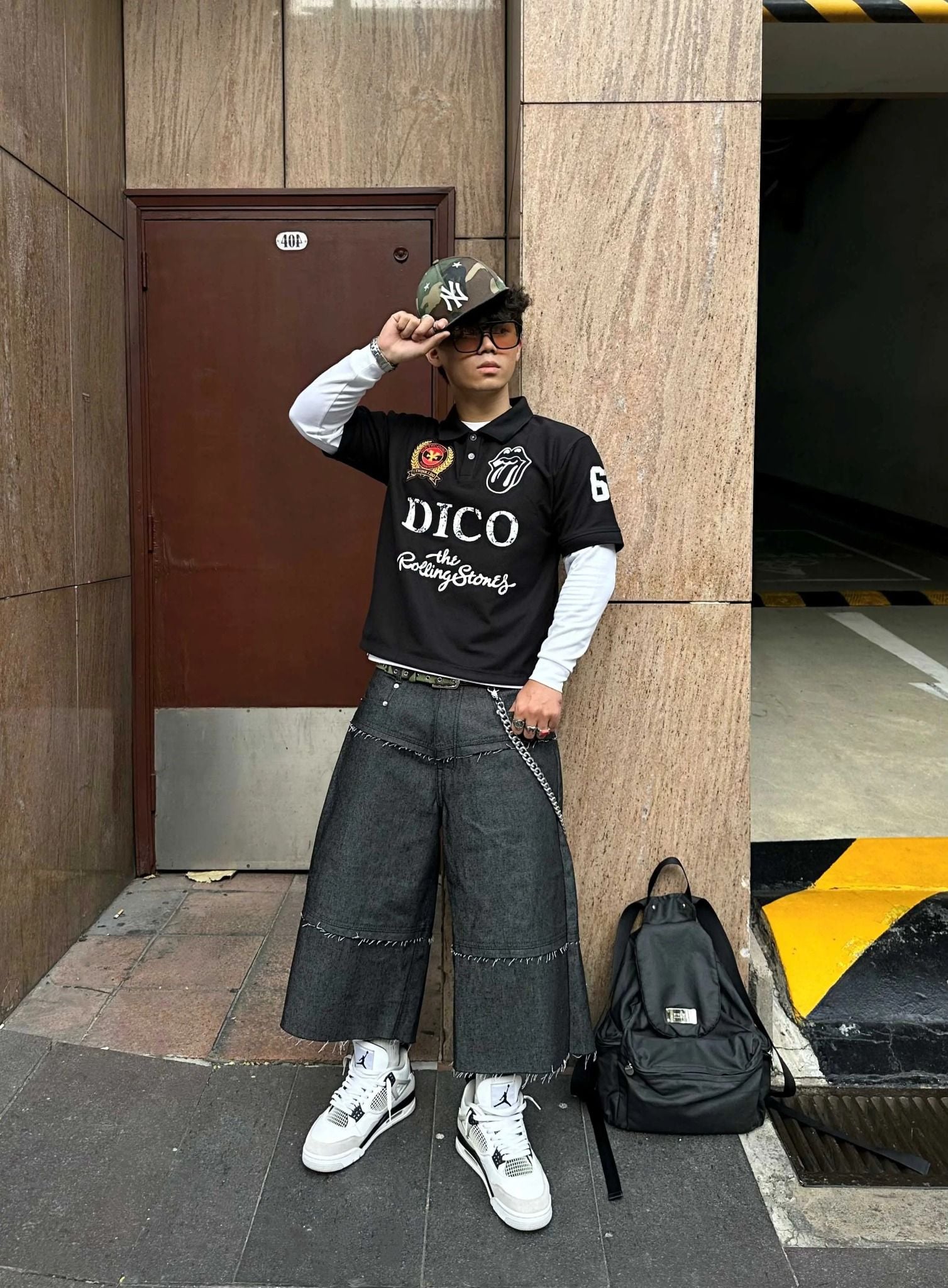  Áo Thun Polo DCxRS Classic Patches 