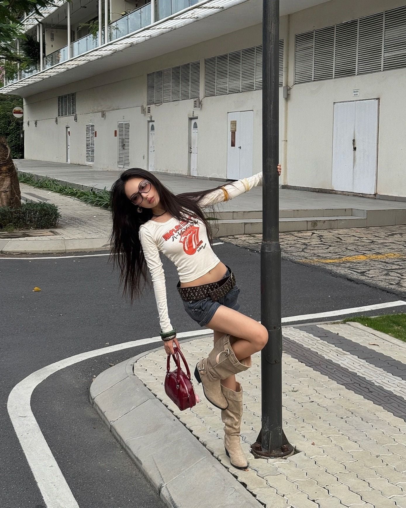  Áo Thun Baby Tee LS DCxRS JP Inspired 