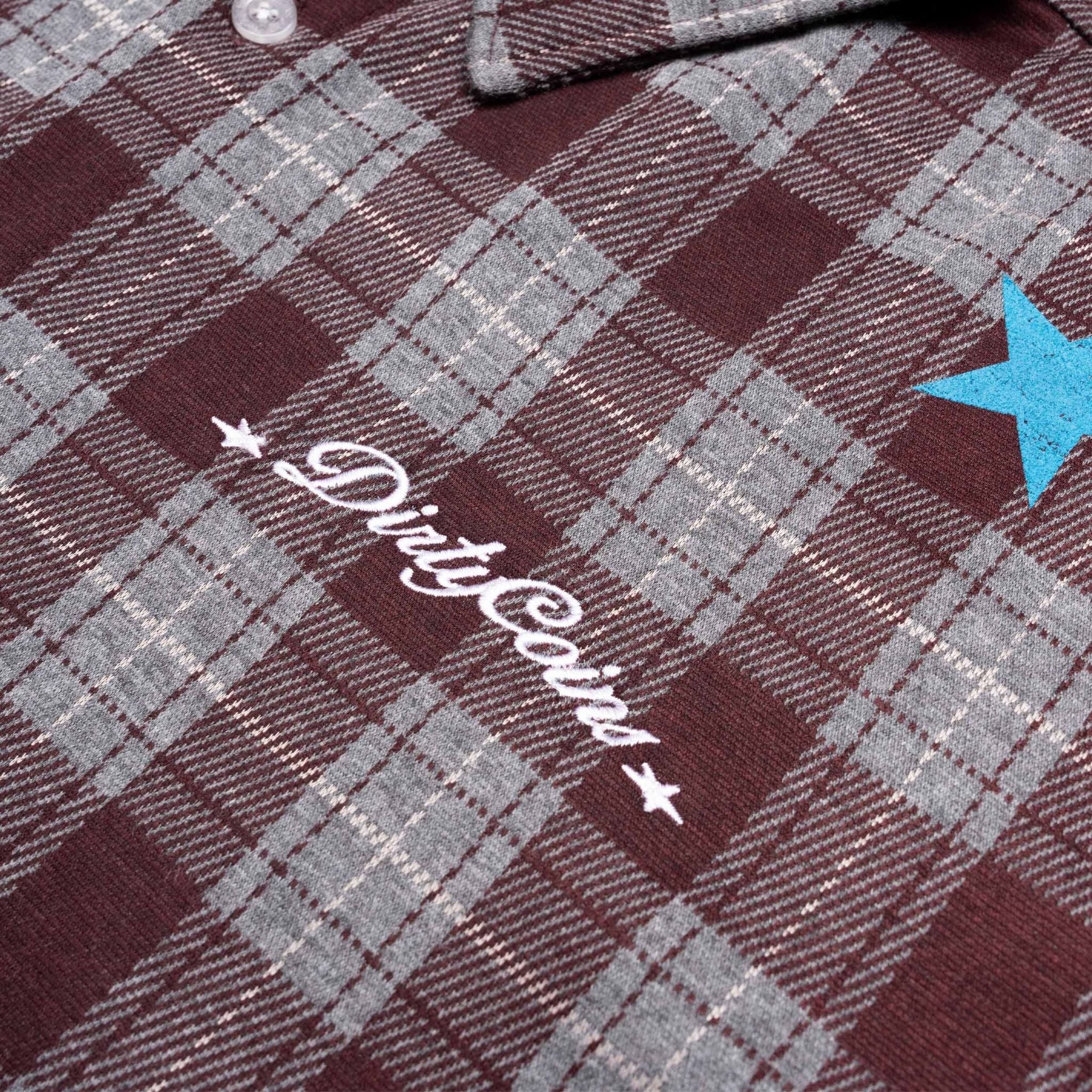  Áo Sơ Mi DirtyCoins Bluestar Check Shirt 