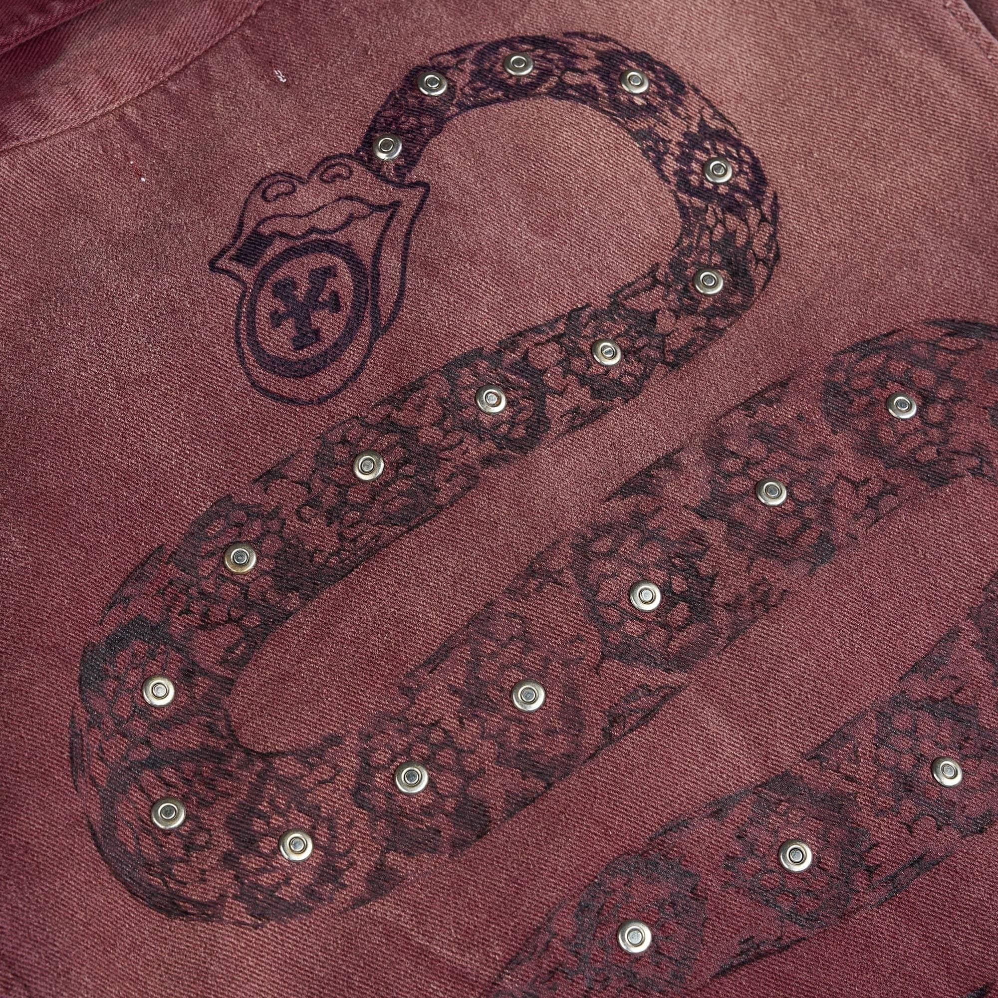  Áo khoác Denim DCxRS Western Rivet Snake 