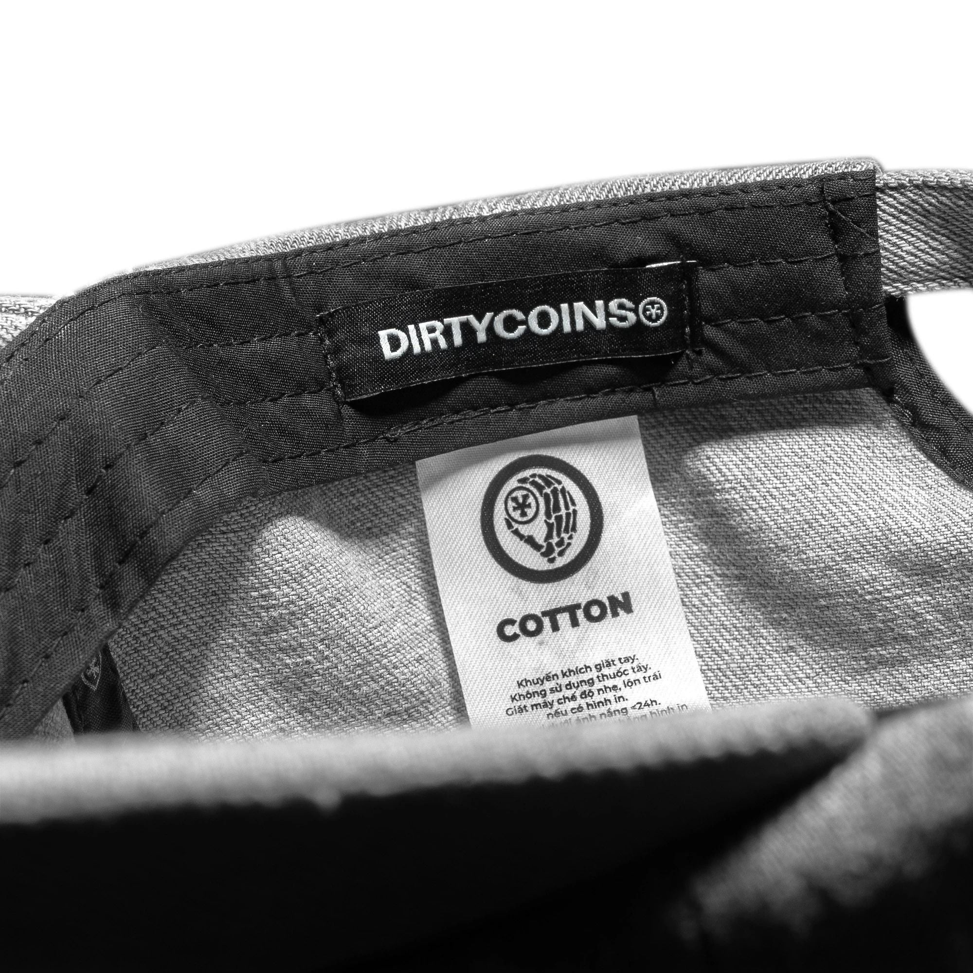  Nón Cap Denim Washed Logo Embroidery 