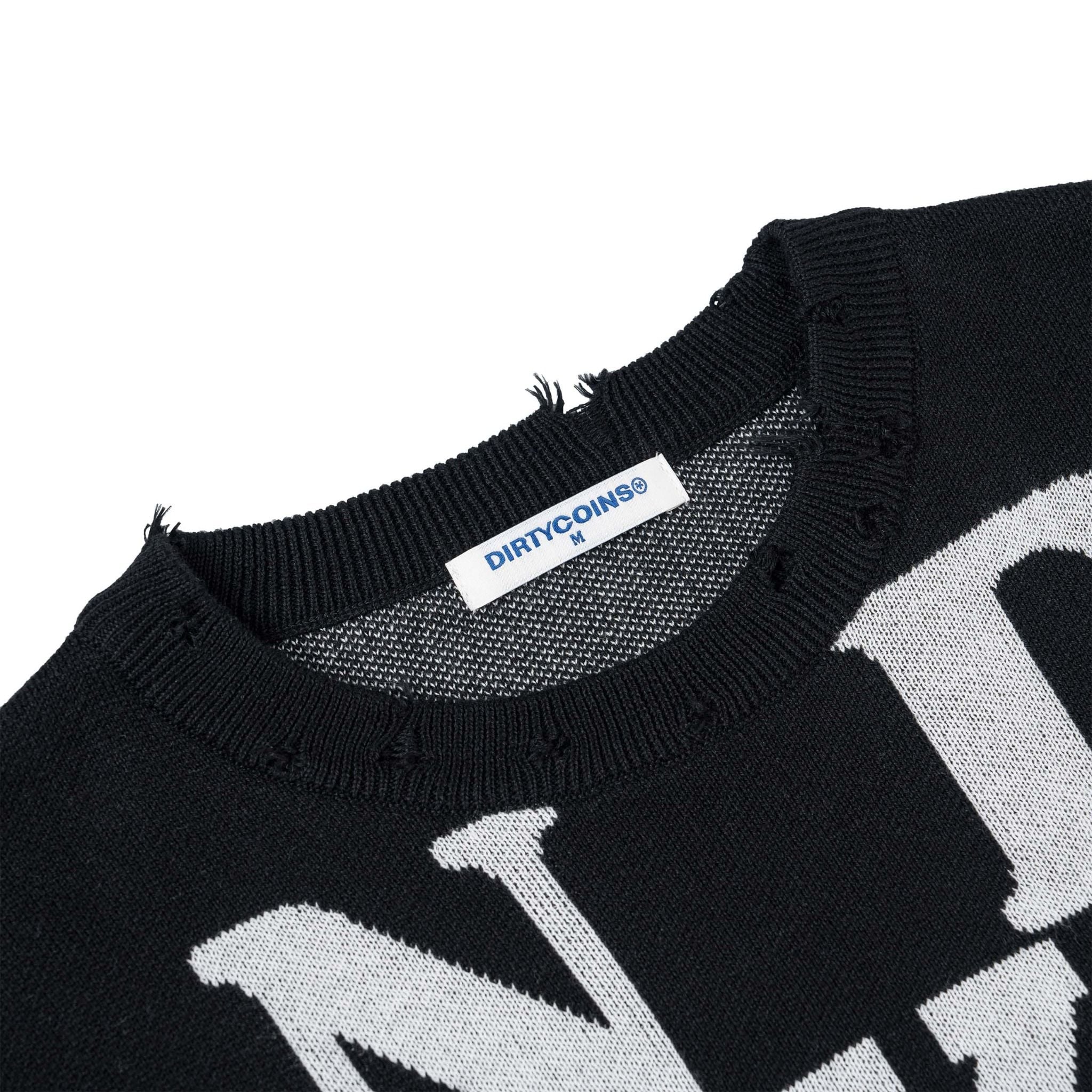  Áo dài tay Letters Monogram Knit Sweater 