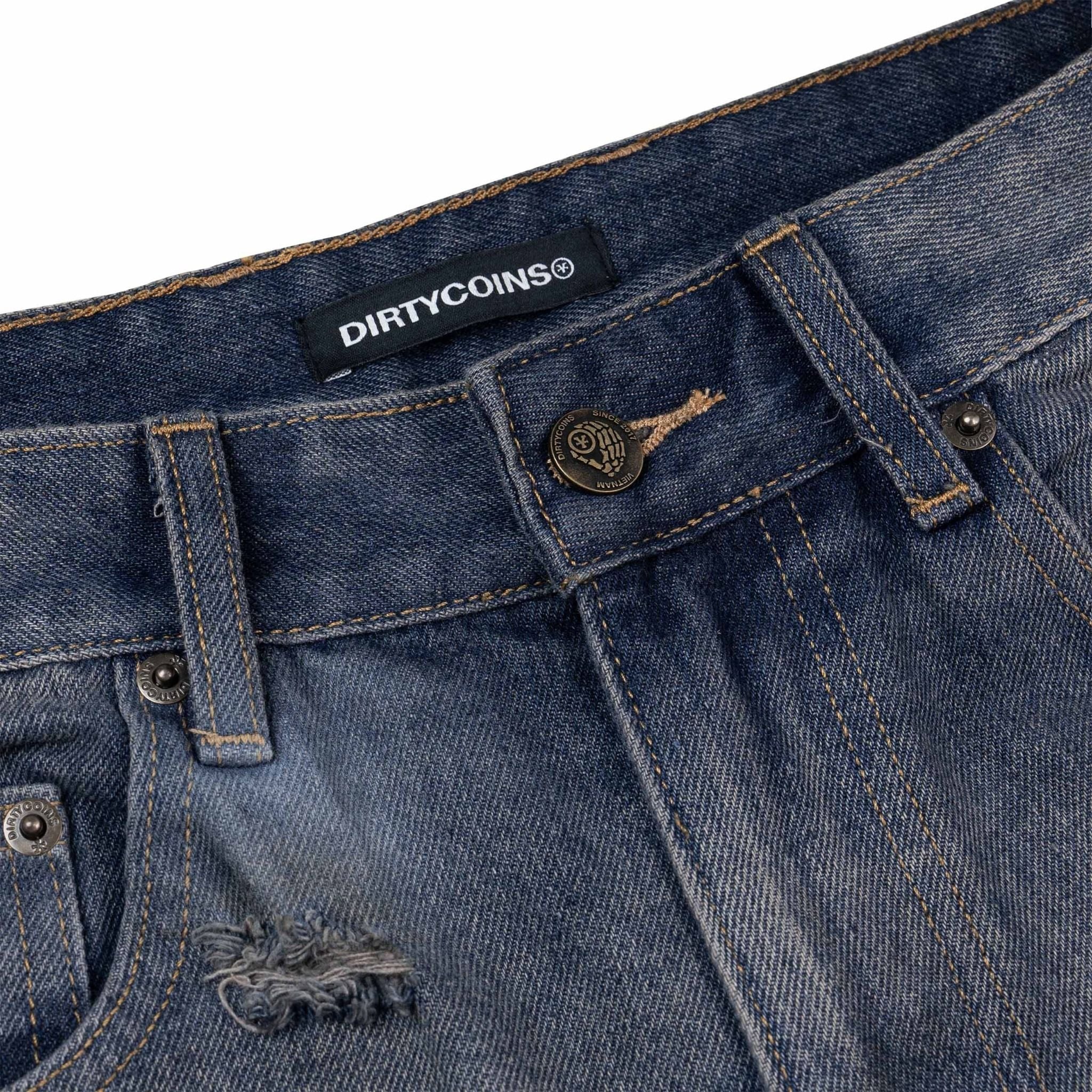  Quần ngắn Double Knee Shorts Distressed 