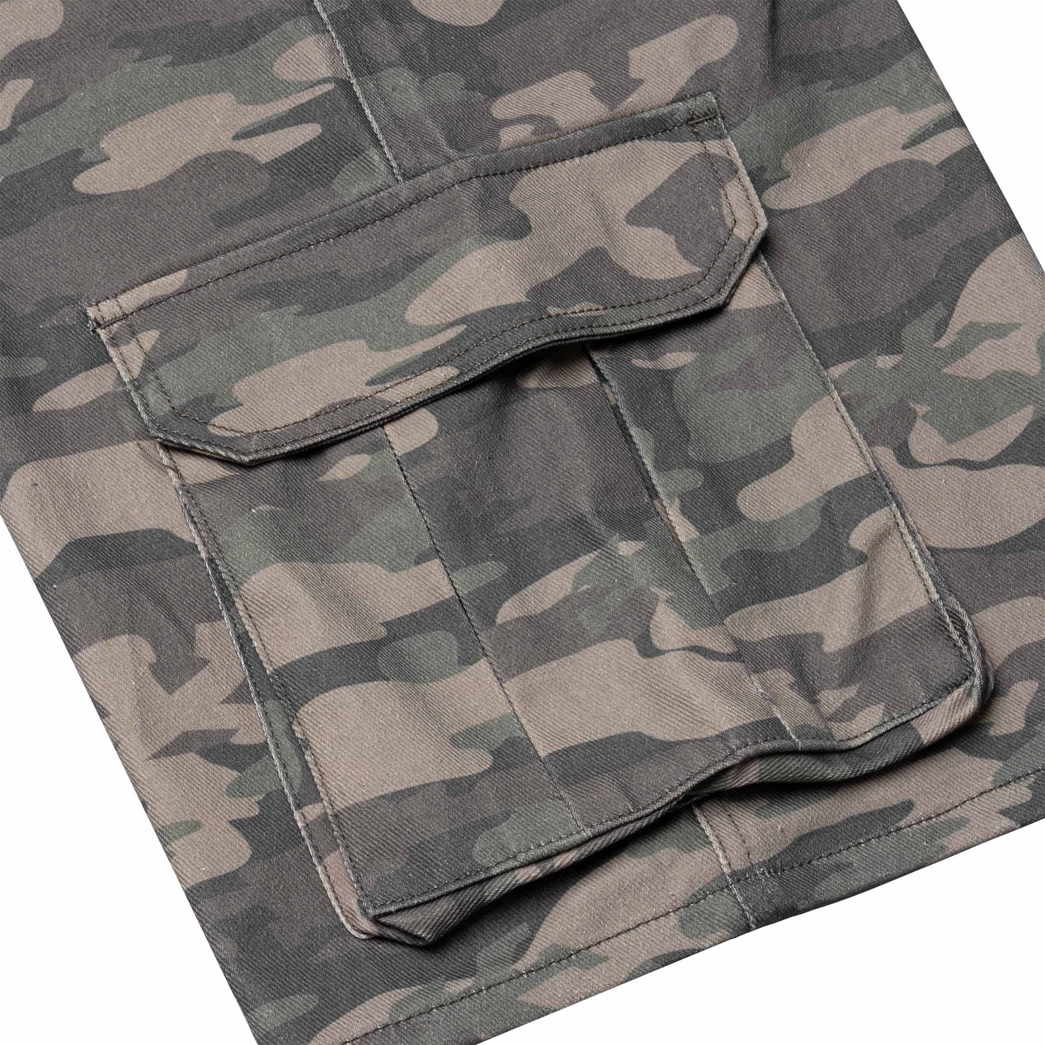  Quần ngắn Cargo Shorts Drawstring 