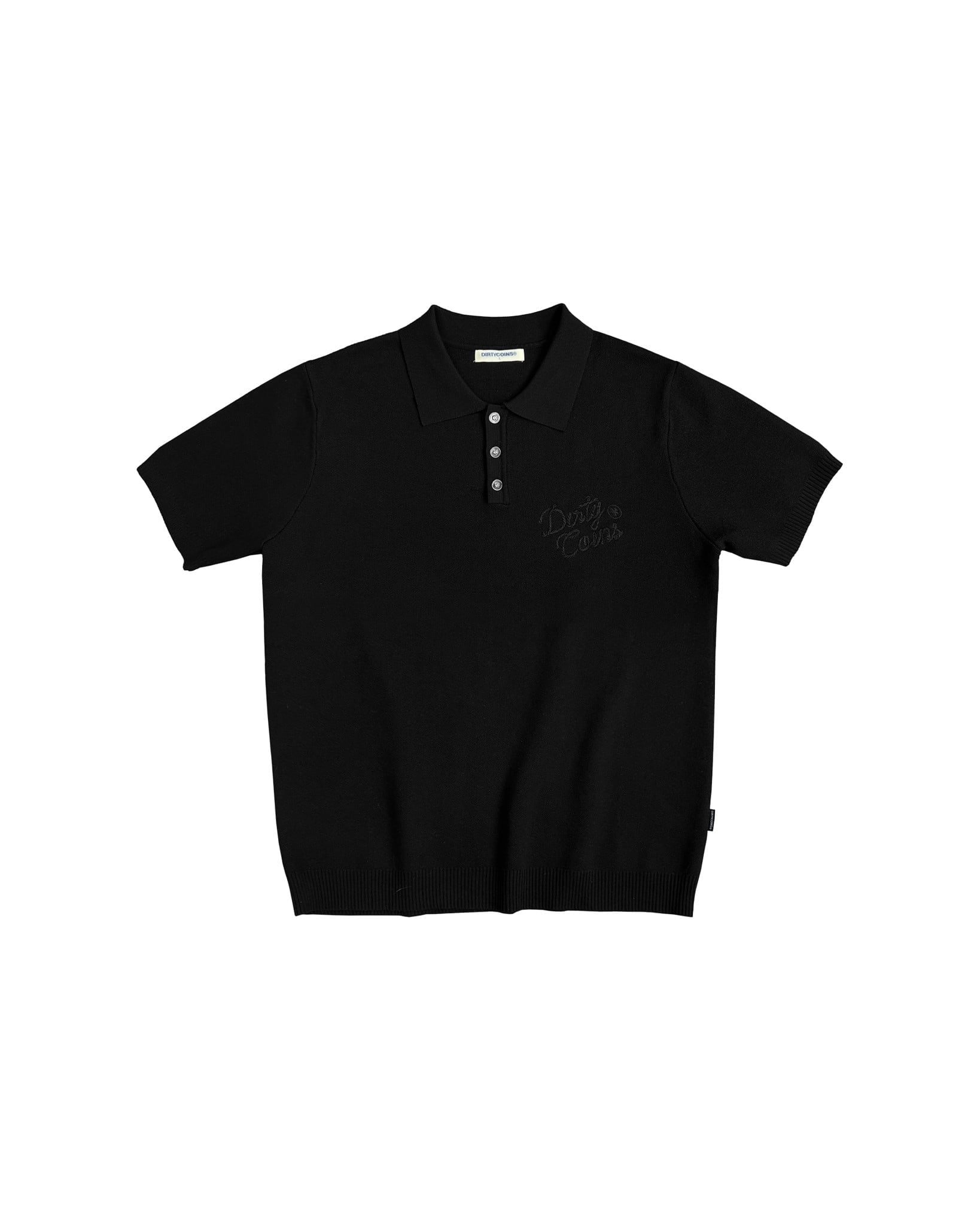  Áo Thun Knit Polo Rope Embroidery 