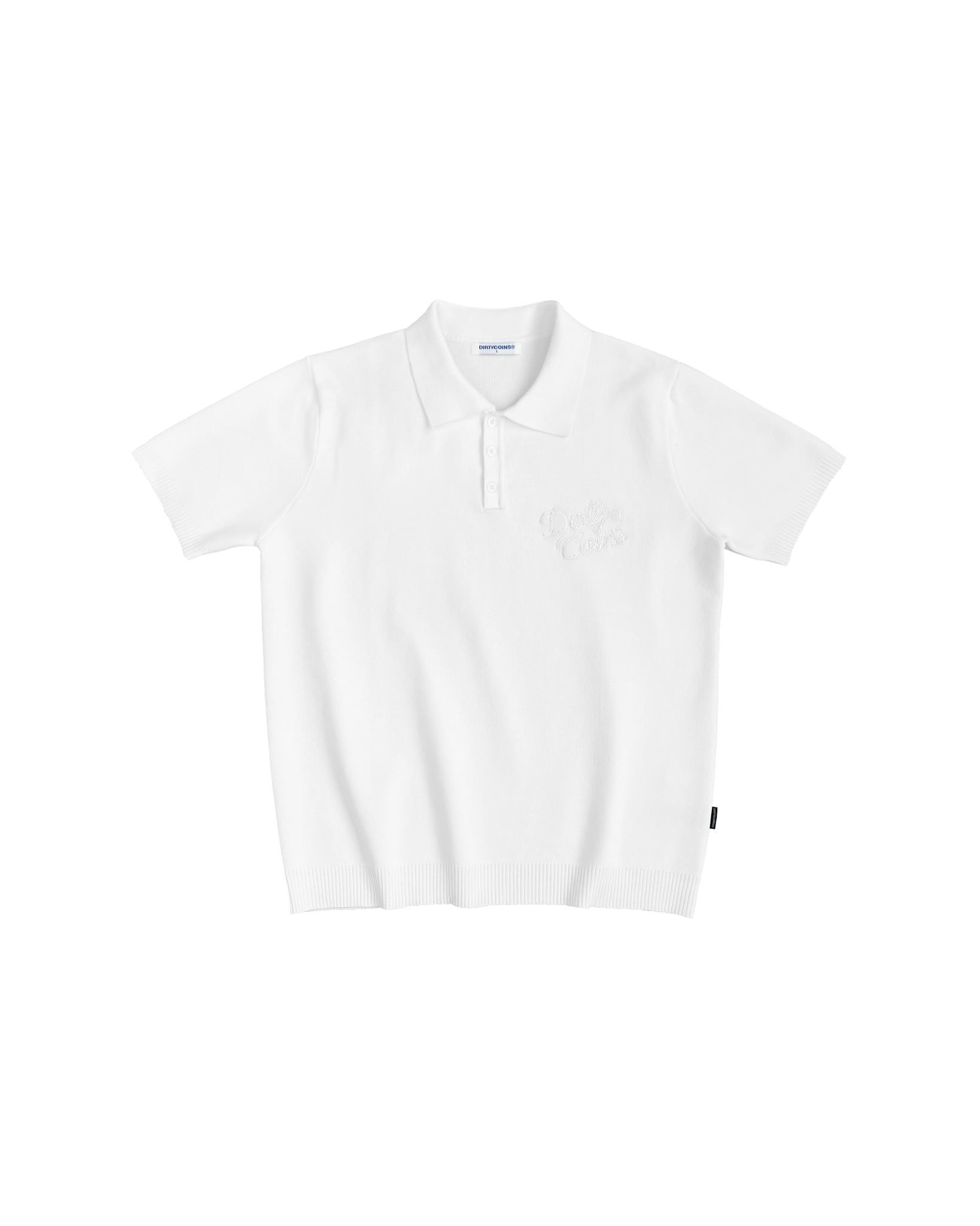  Áo Thun Knit Polo Rope Embroidery 