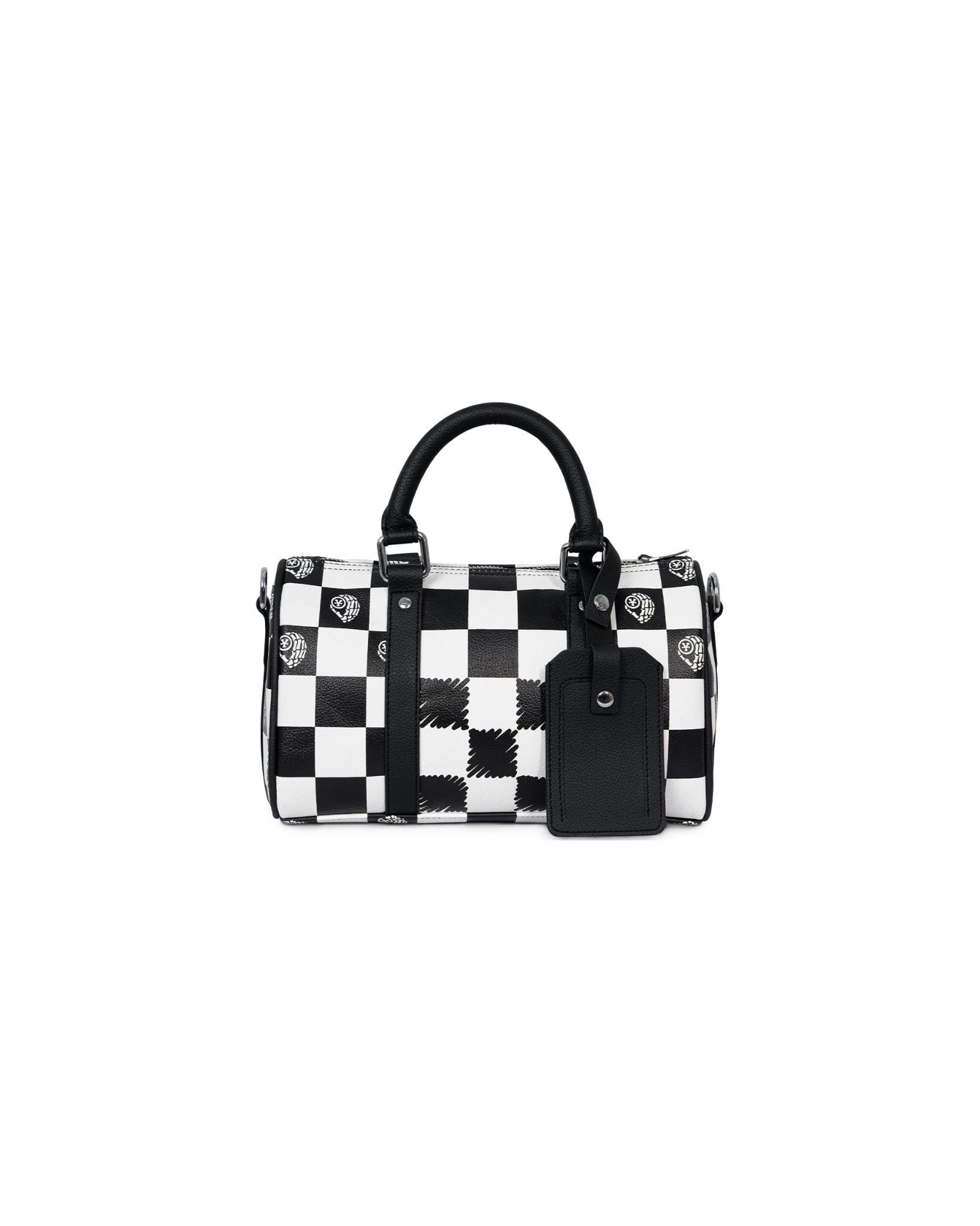  Túi xách Checkerboard Print Mini Bowler Bag 