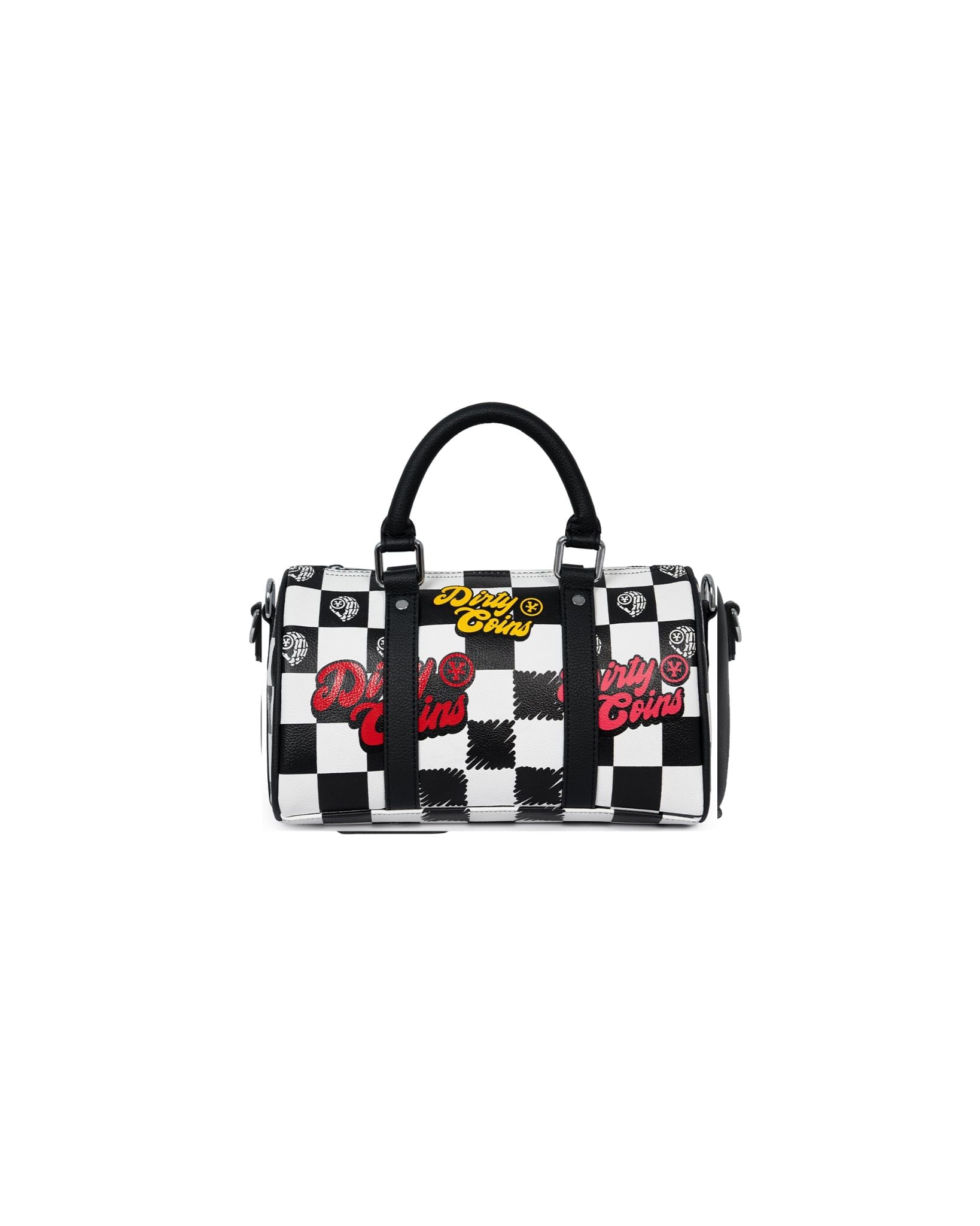  Túi xách Checkerboard Print Mini Bowler Bag 