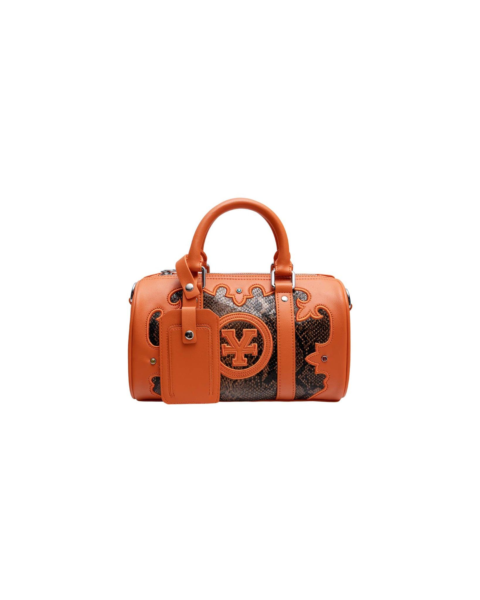  Túi Mini Bowler DCxRS Snake Leather 