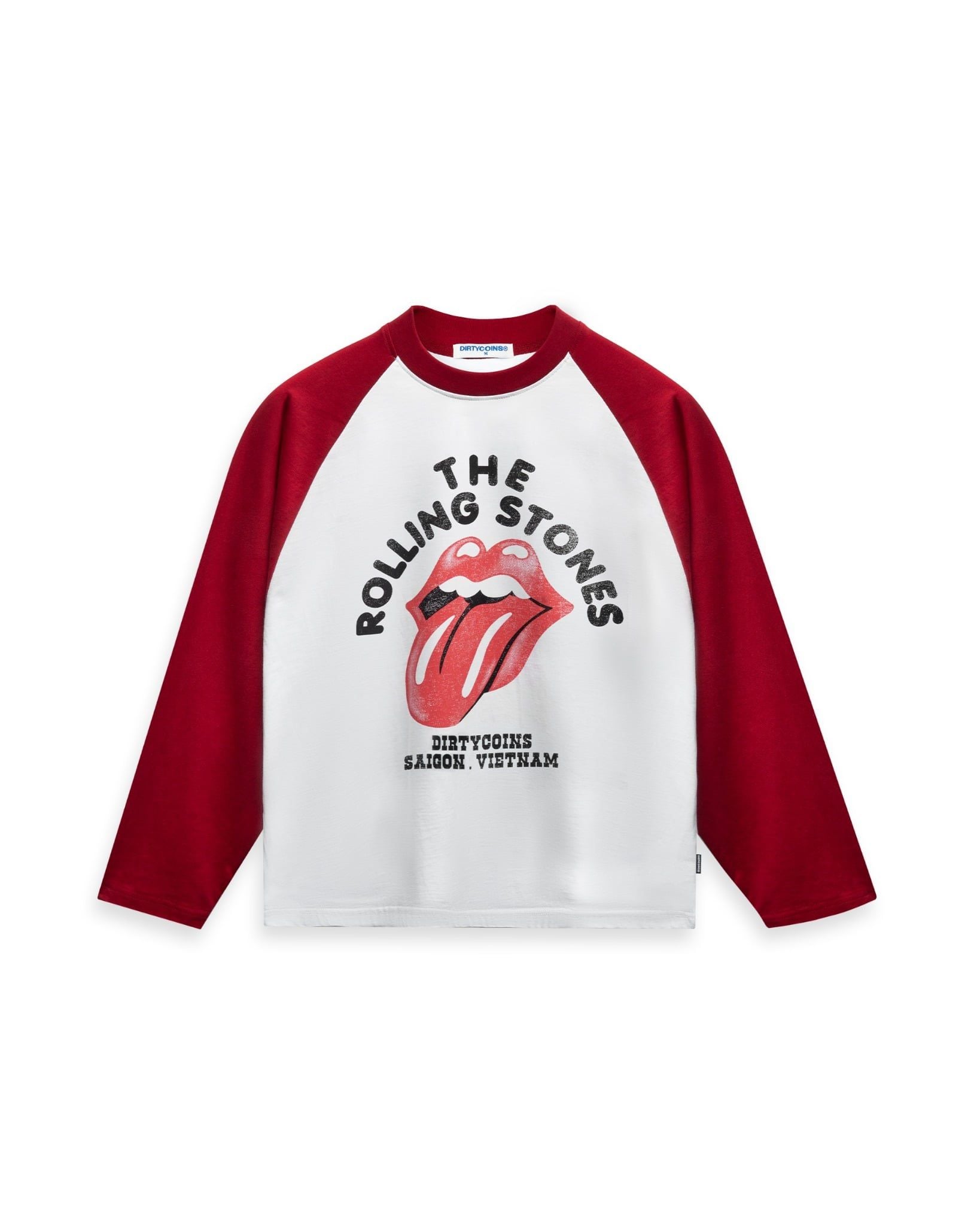  Áo Thun Tay Dài Raglan DCxRS Faded Print 