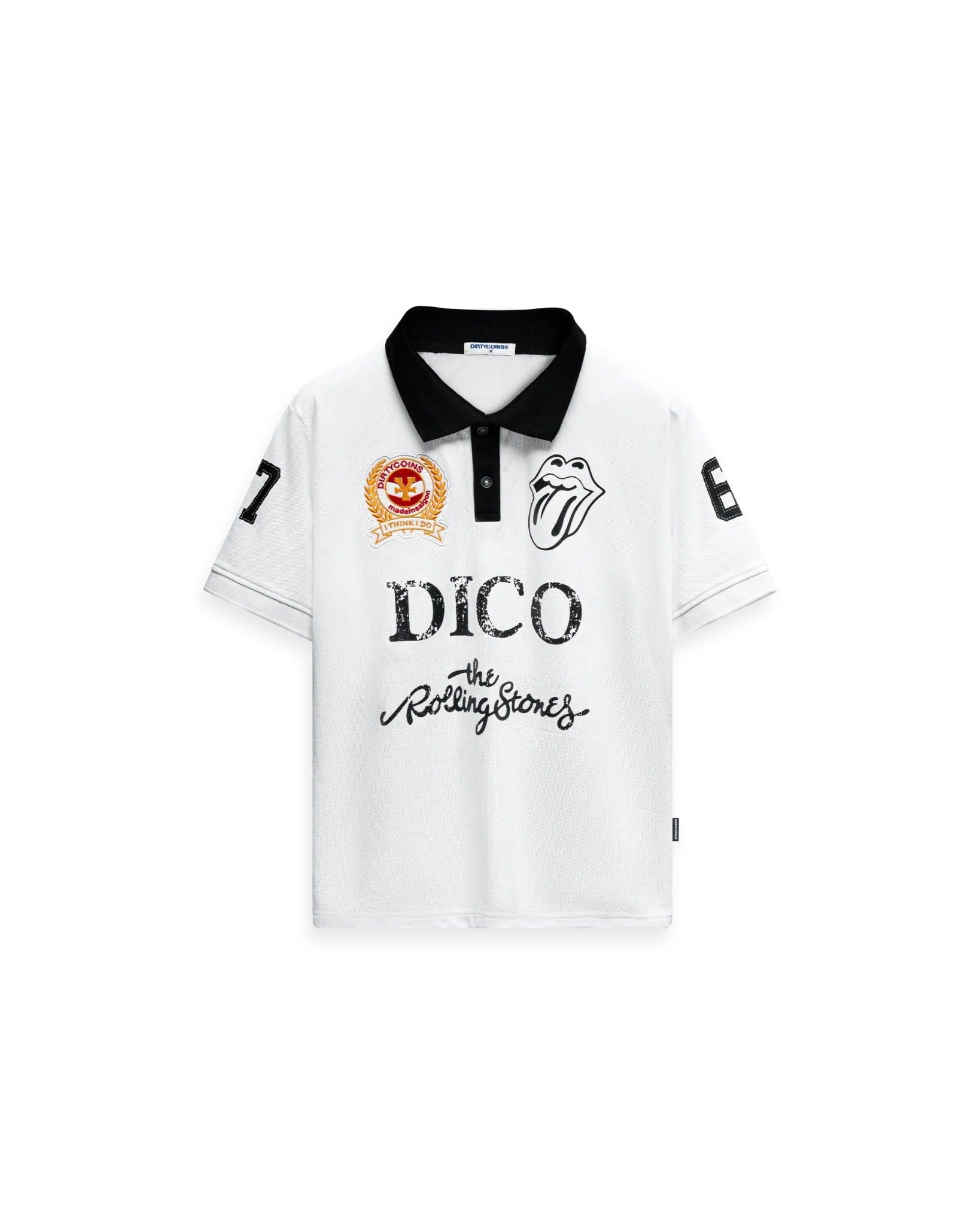  Áo Thun Polo DCxRS Classic Patches 