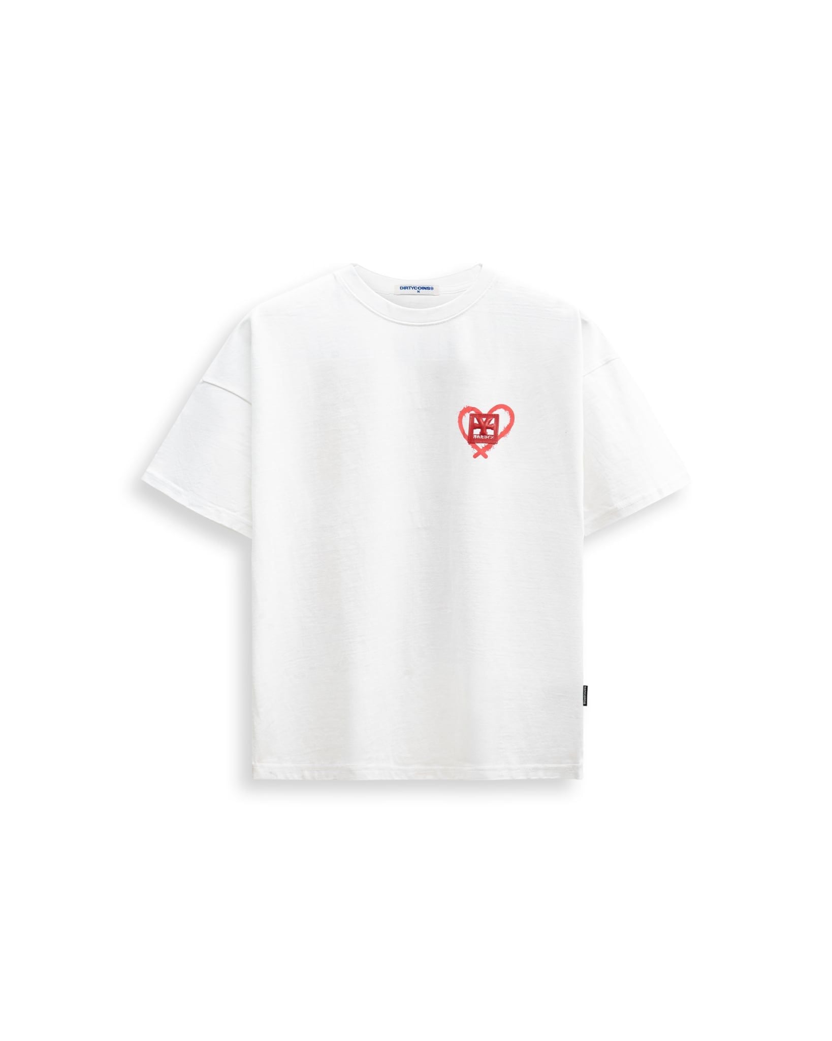  Áo Thun DirtyCoins Patch In Heart 