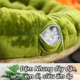  GHẾ PAPASAN ĐƯỜNG KÍNH 1M khung thép giả mây, ghế thư giãn 