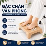  Gác Kê Chân Văn Phòng Massage Con Lăn Minh Phát Furniture - Giảm Mỏi, Ngồi Chuẩn Tư Thế 