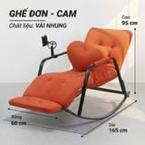  Ghế Bập Bênh 5 cấp độ điều chỉnh Minh Phát - GHẾ ĐƠN 